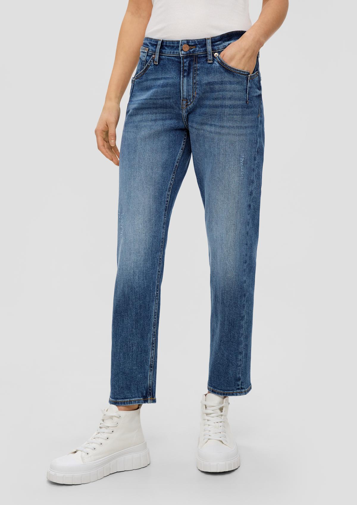 s.Oliver Franciz ankle-length jeans / relaxed fit / low rise / tapered leg