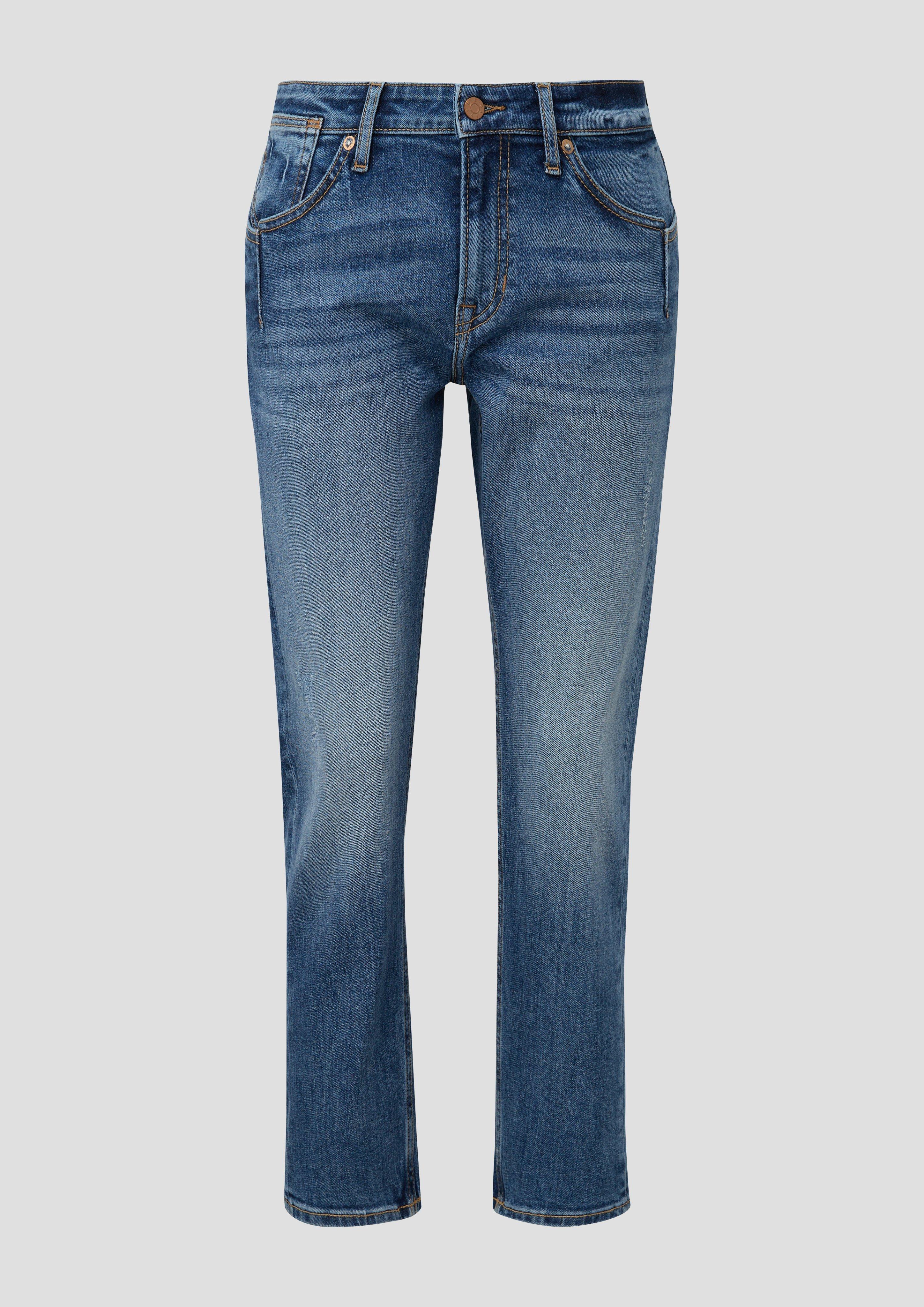 s.Oliver Ankle-Jeans Franciz / Relaxed Fit / Low Rise / Tapered Leg