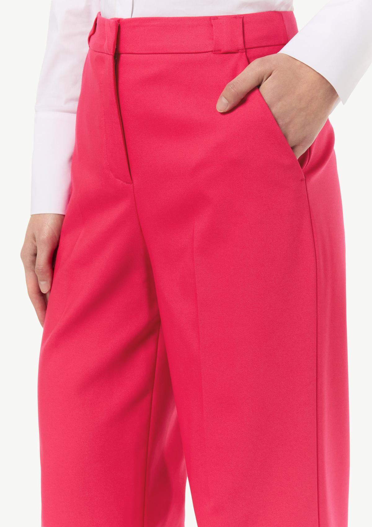 comma Regular fit: cotton blend trousers