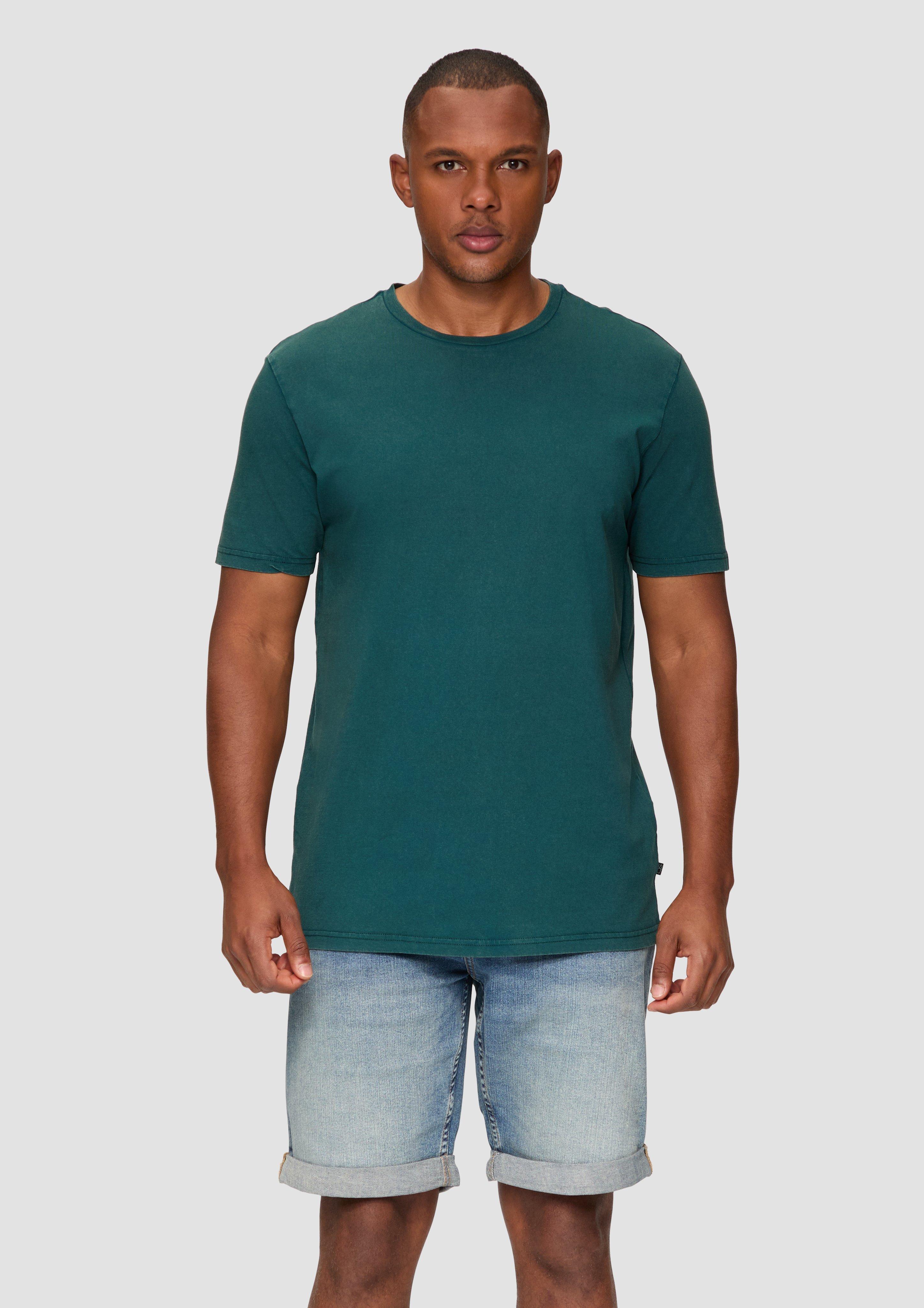 S.Oliver T-Shirt aus Baumwolle mit Garment Dye