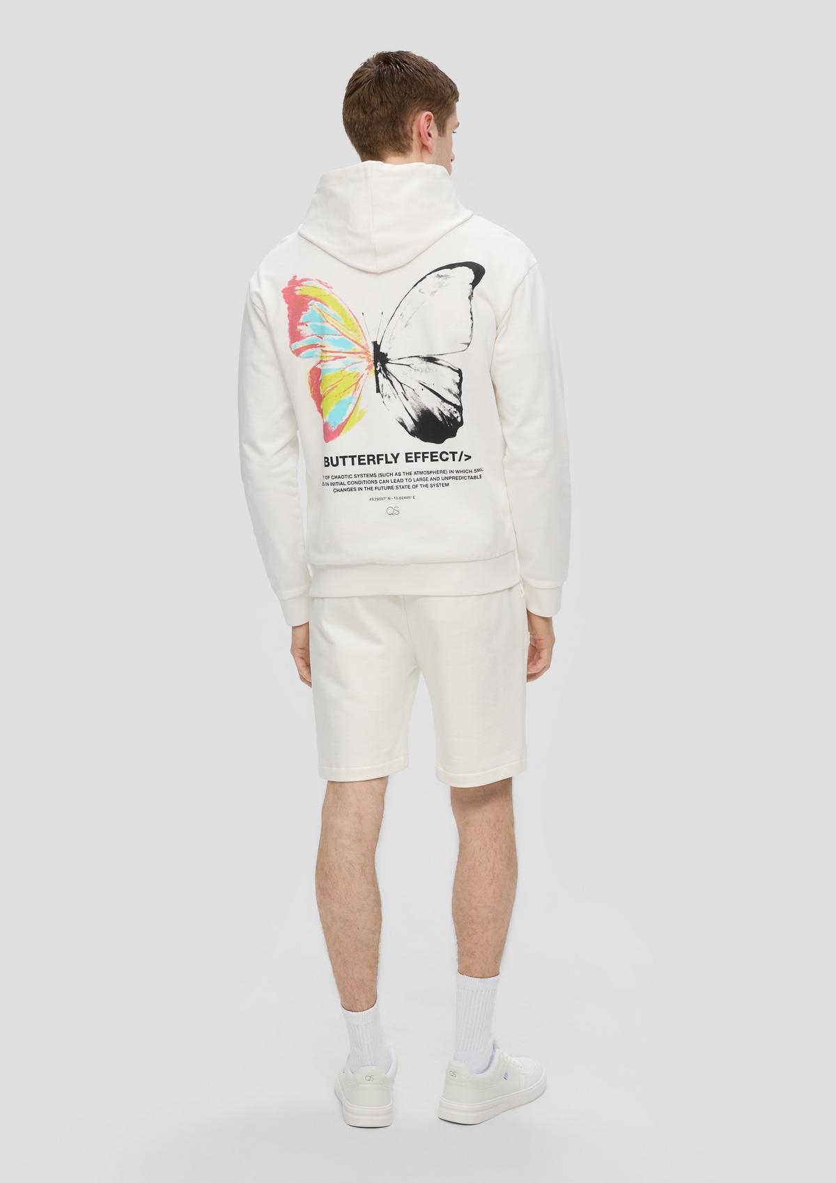 s.Oliver Sweatshirt with a print on the chest and back