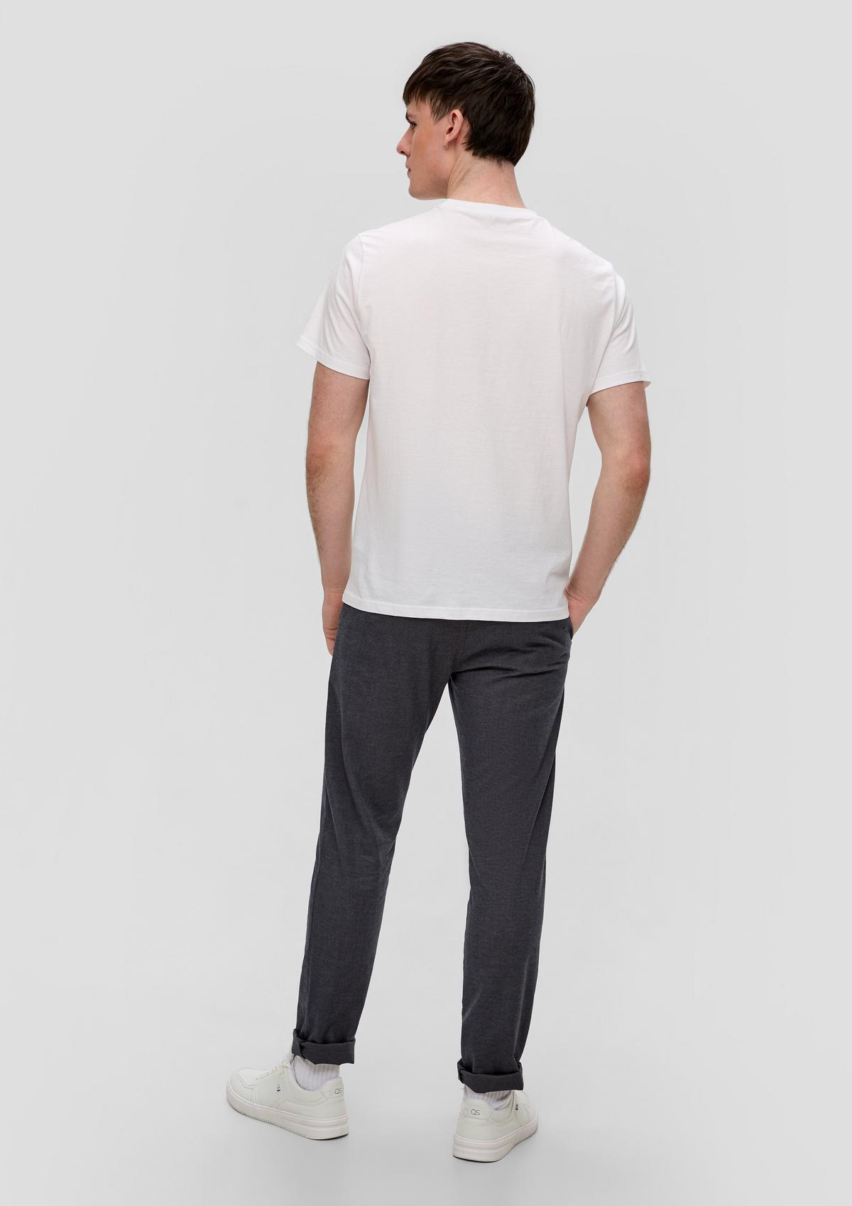 s.Oliver Rick: trousers with a dobby texture