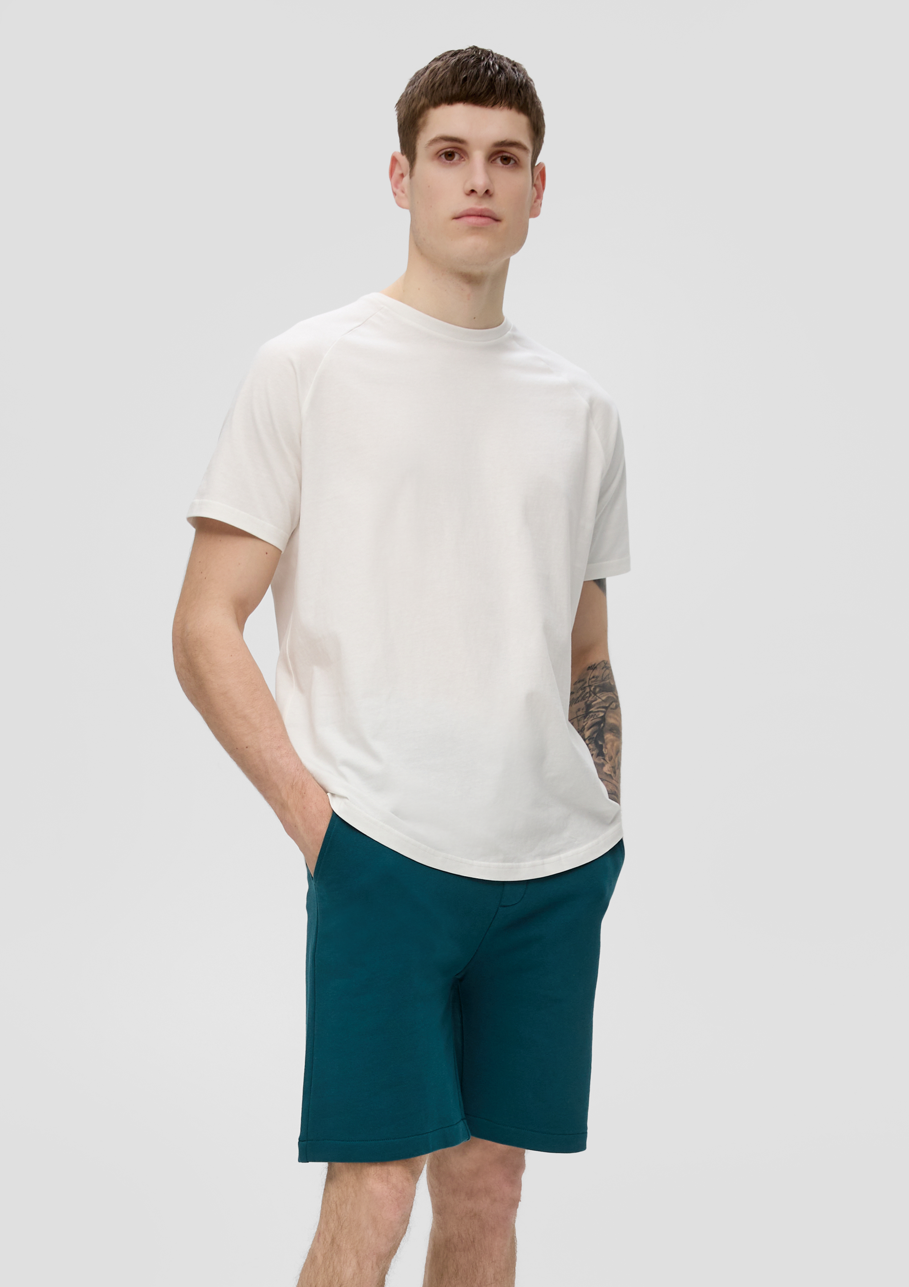 S.Oliver Regular: Sweat-Shorts mit Tunnelzug