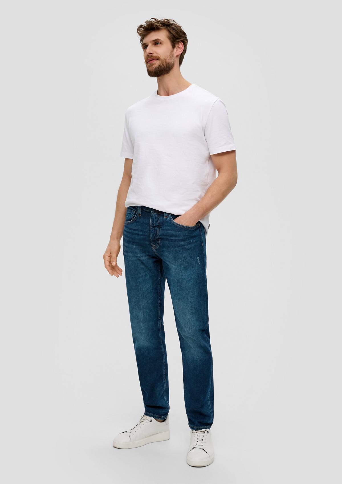 s.Oliver Jeans hlače / kroj Regular Fit / High Rise / Tapered Leg
