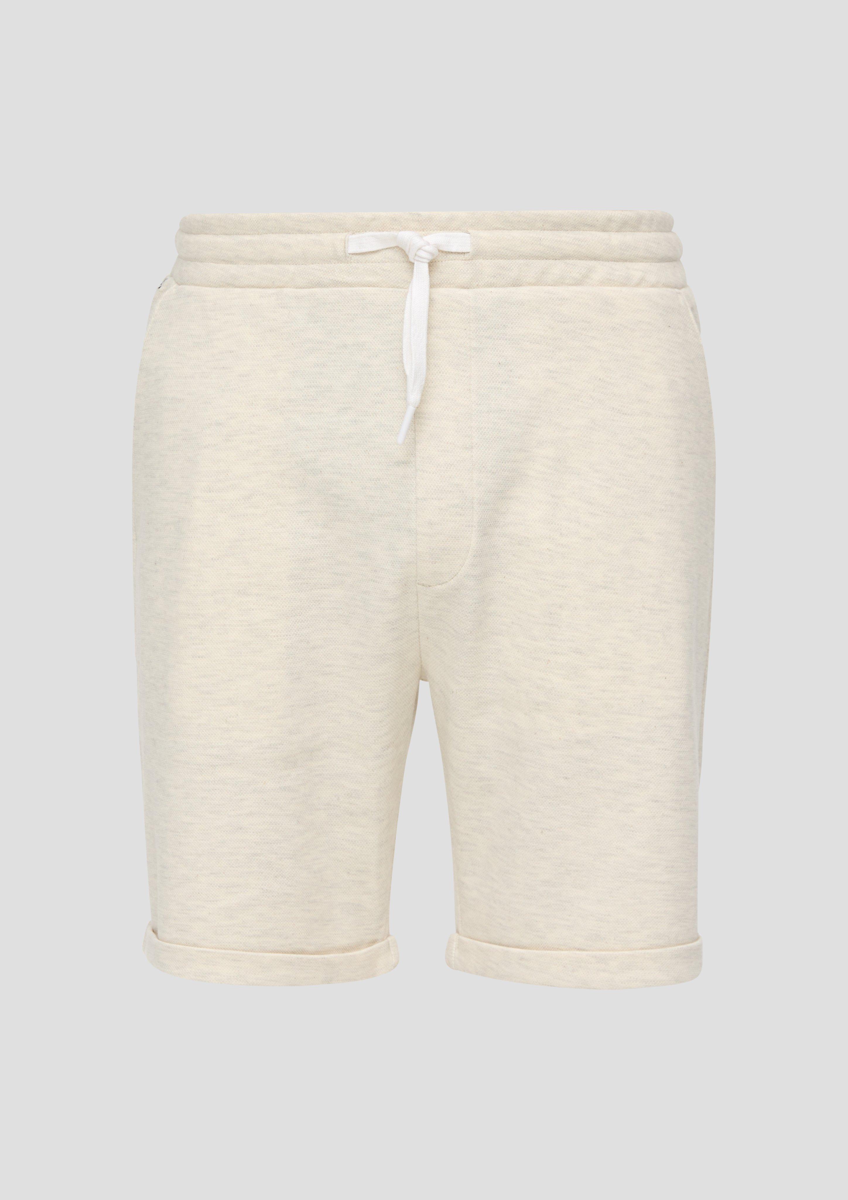 QS - Shorts mit Tunnelzug, Herren, Beige