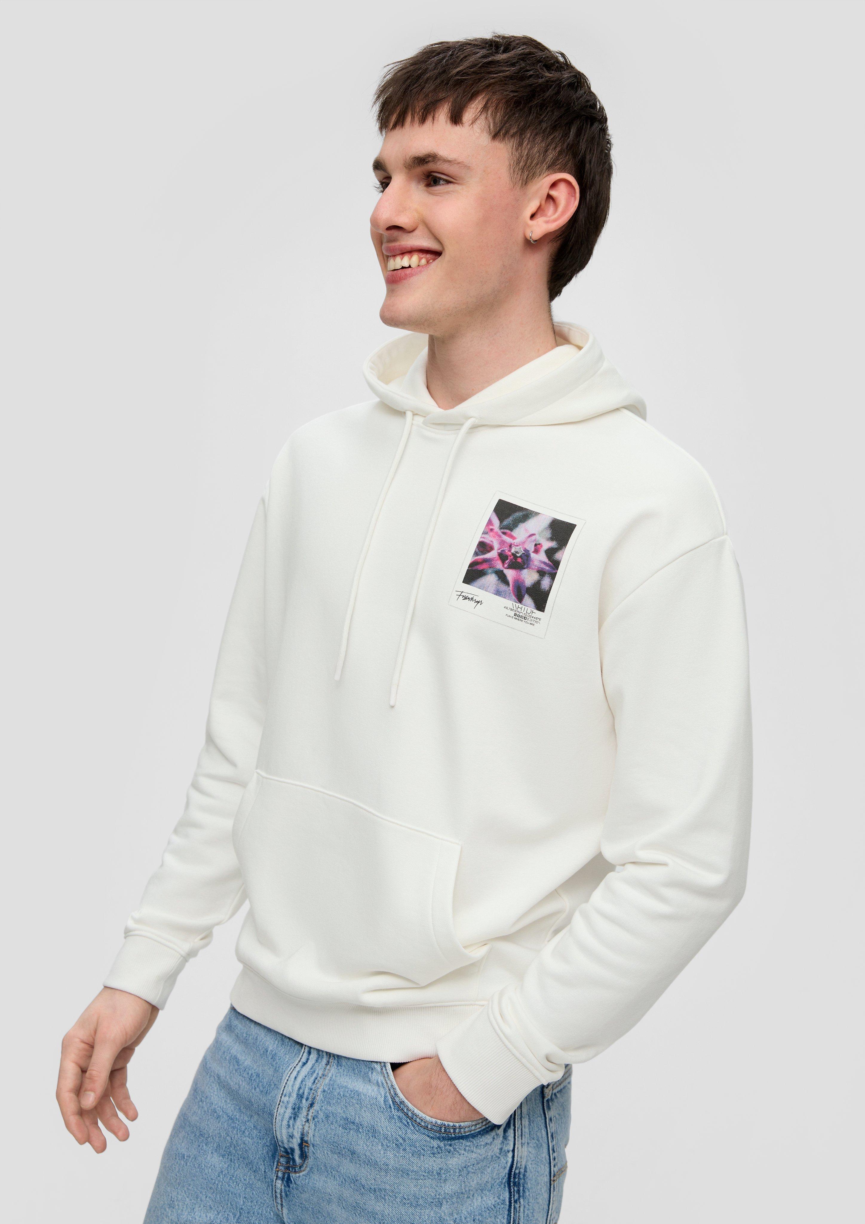 S.Oliver Hoodie-Sweatshirt mit Fotoprint