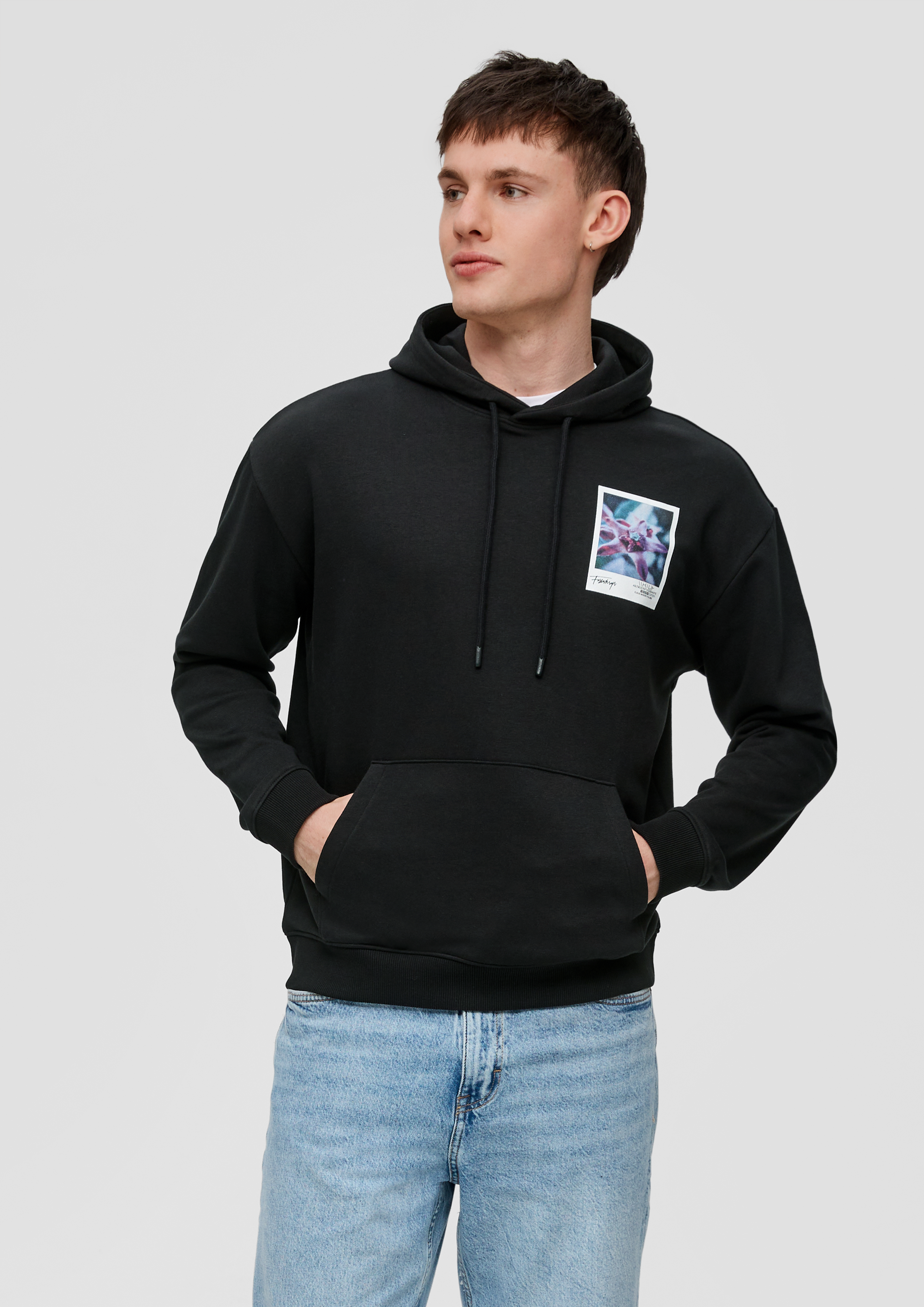 S.Oliver Hoodie-Sweatshirt mit Fotoprint