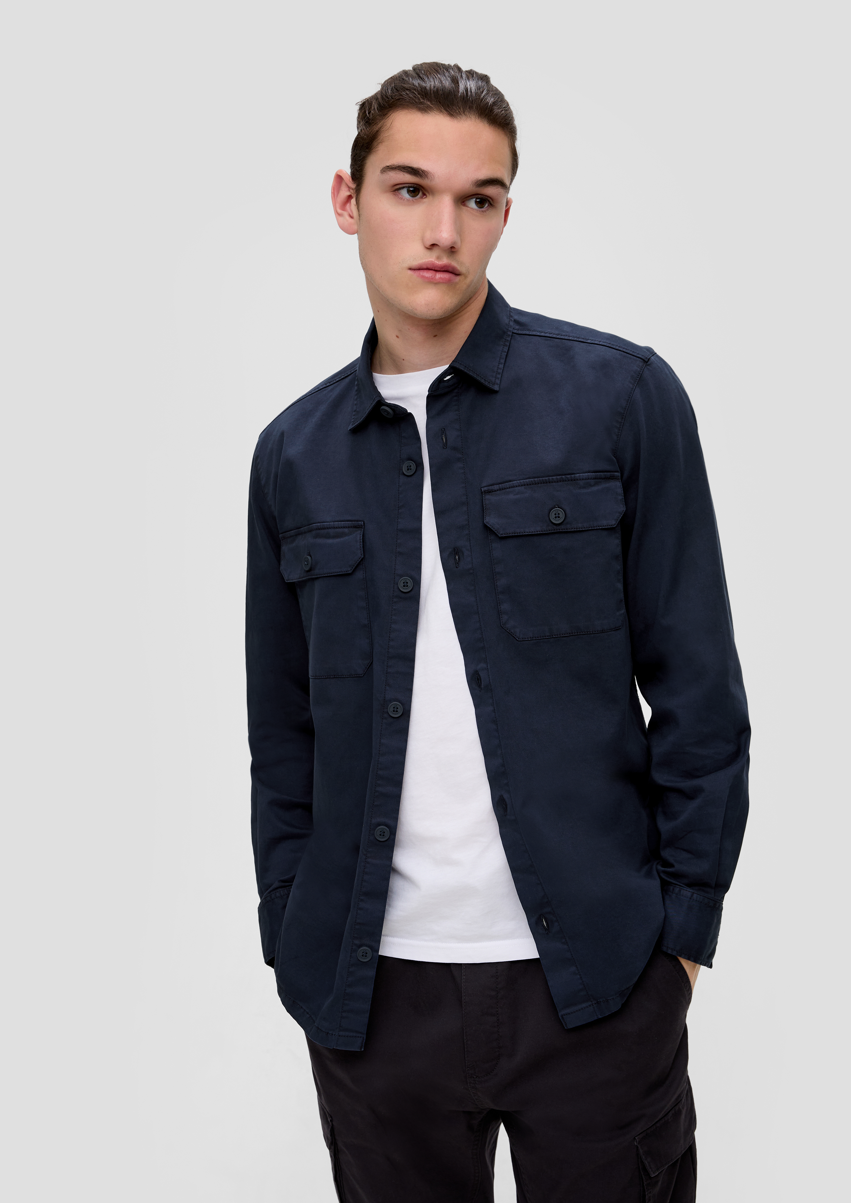 S.Oliver Overshirt mit Brusttaschen