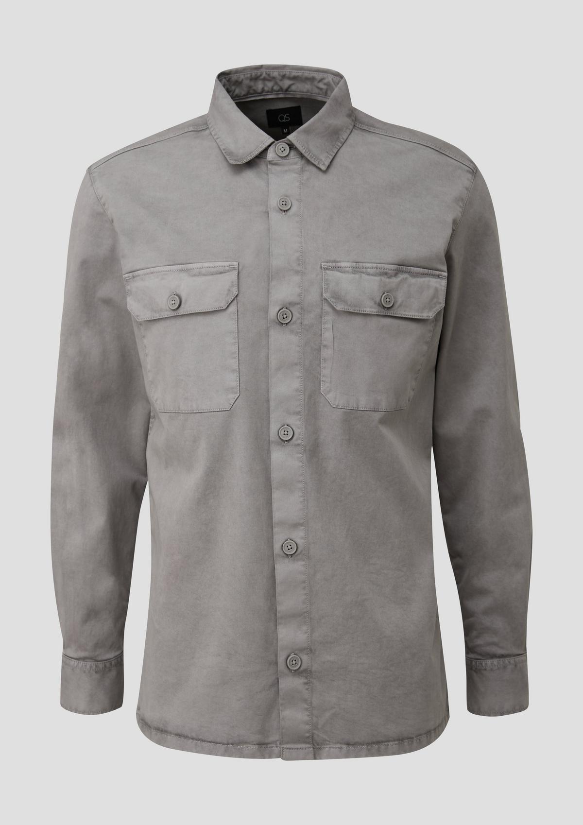 s.Oliver shirt with chest pockets