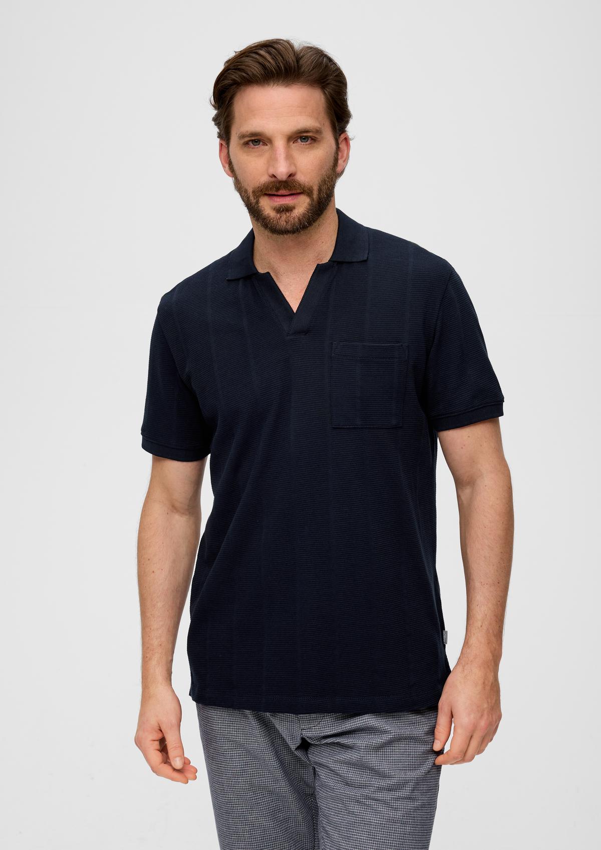 s.Oliver Polo shirt with a breast pockets