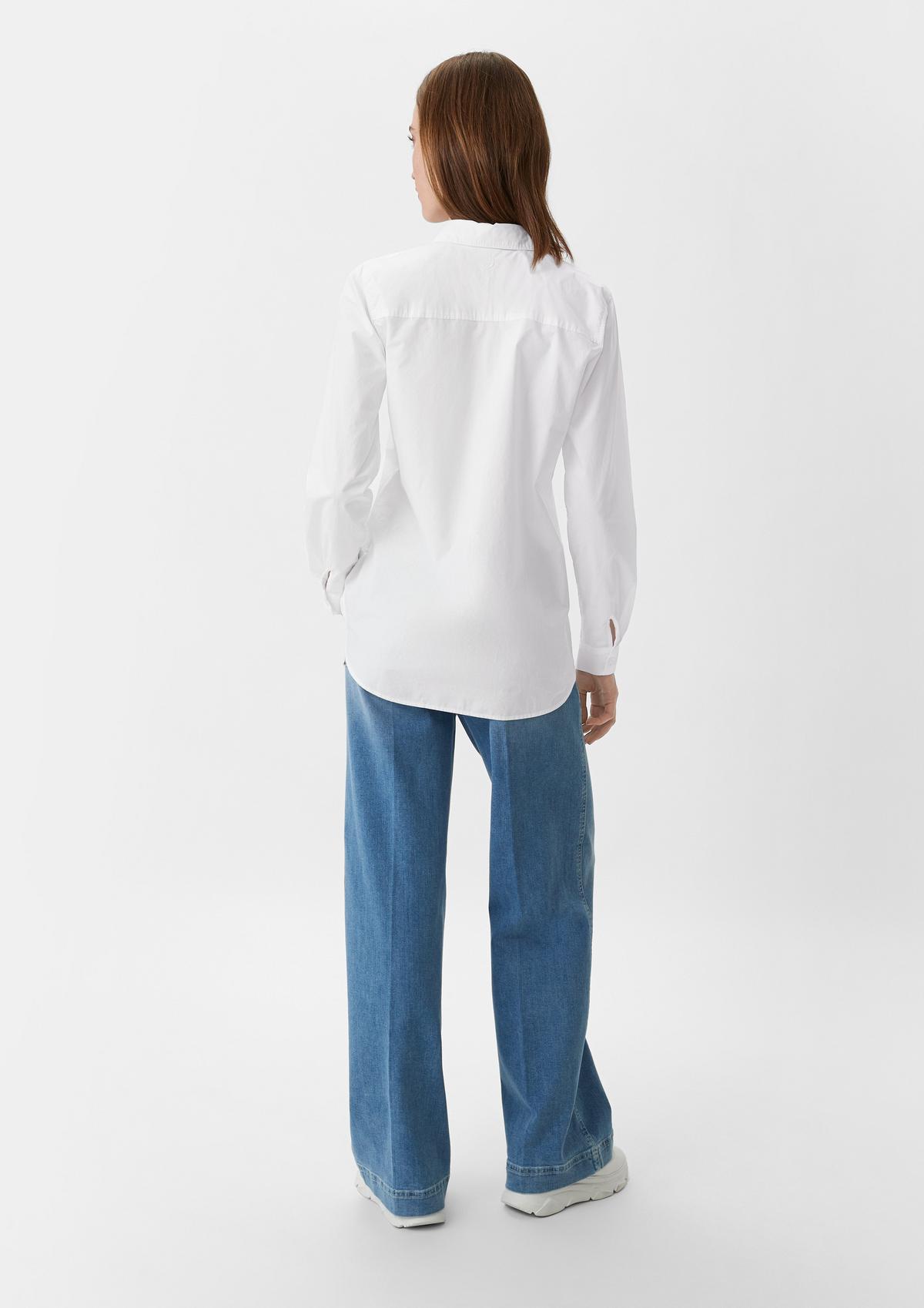 comma Shirt blouse with elongated back