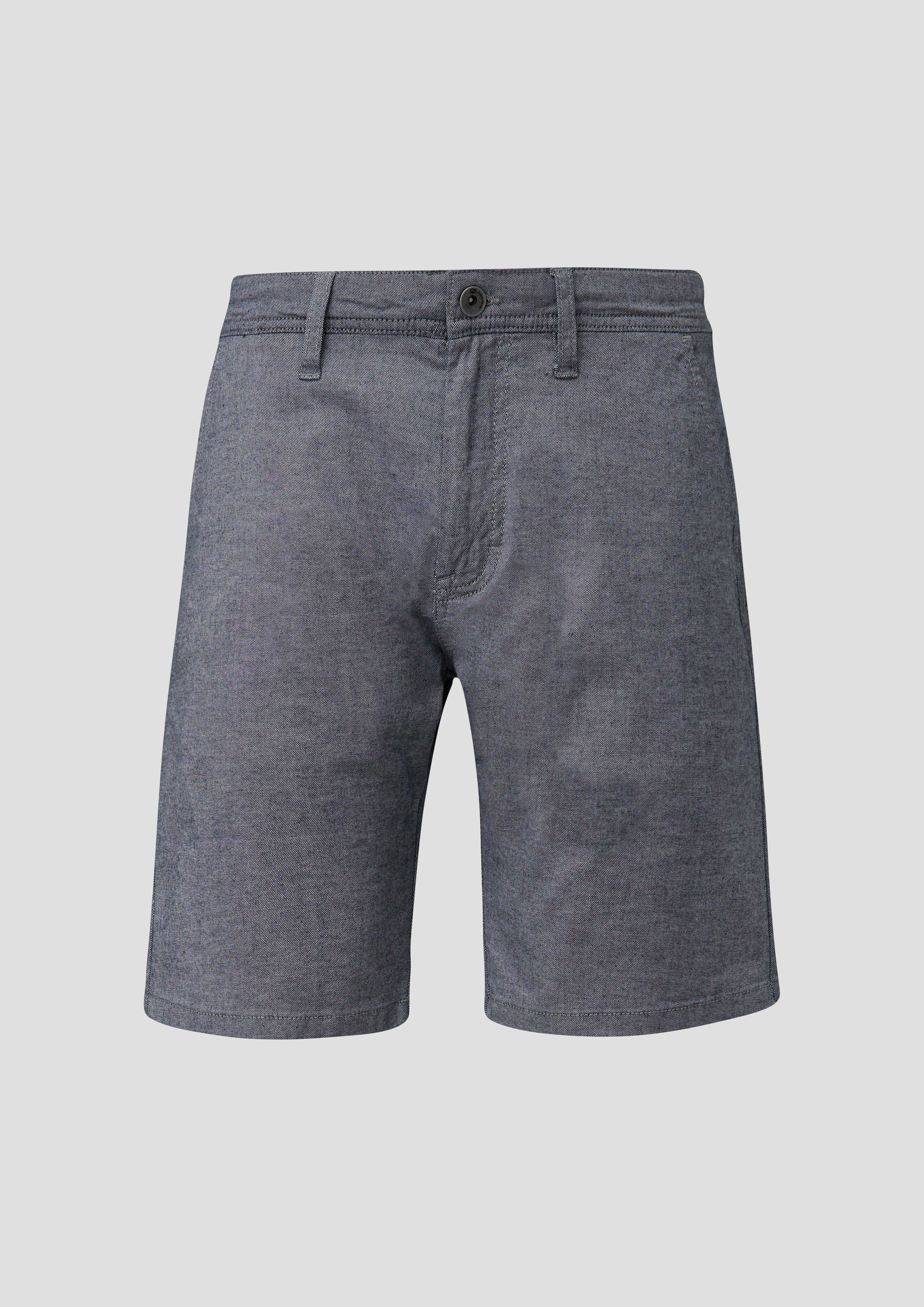 QS - John: Chino-Shorts im Regular-Fit, Herren, grau