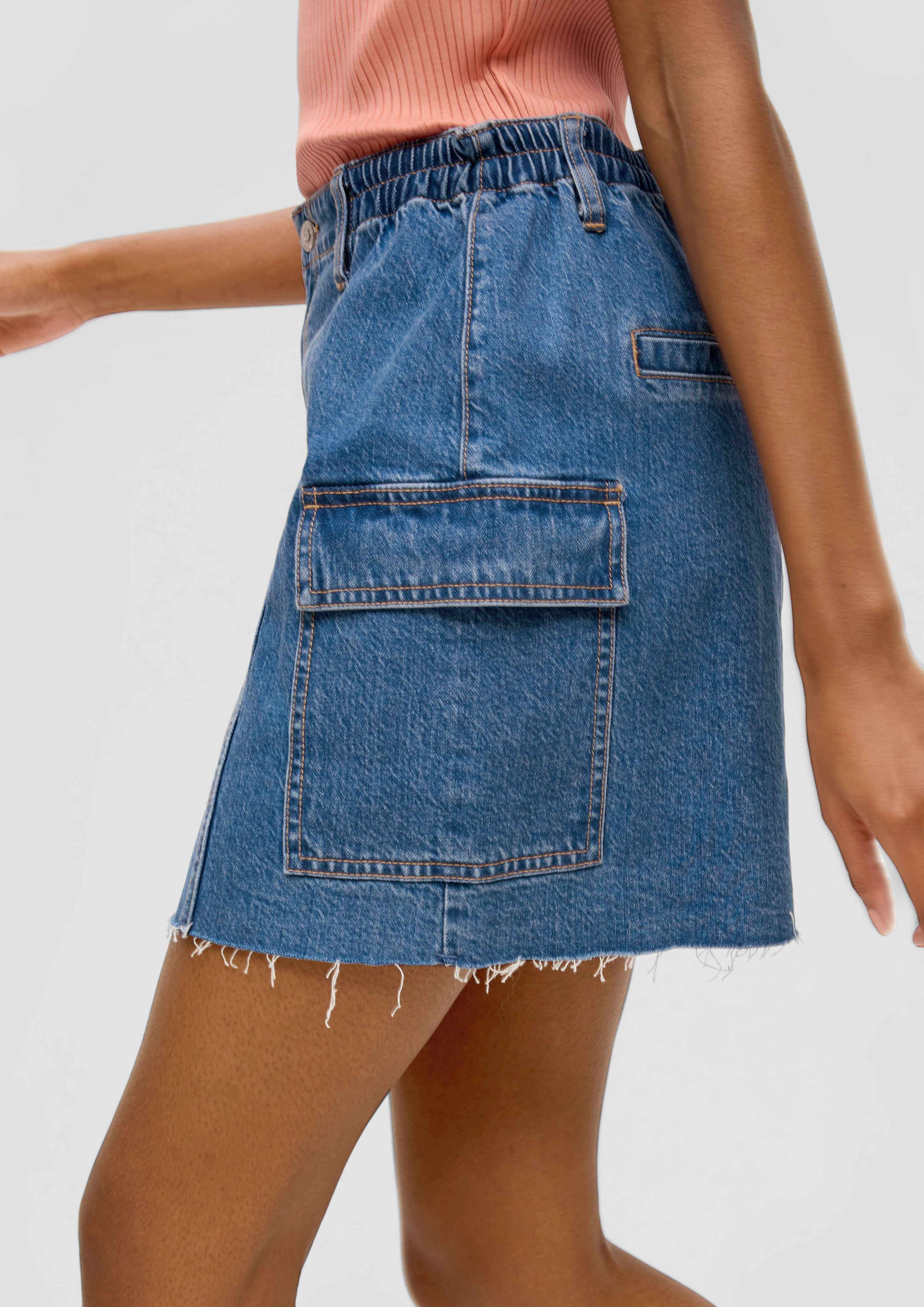 Mini-Rock aus Denim - blau | s.Oliver