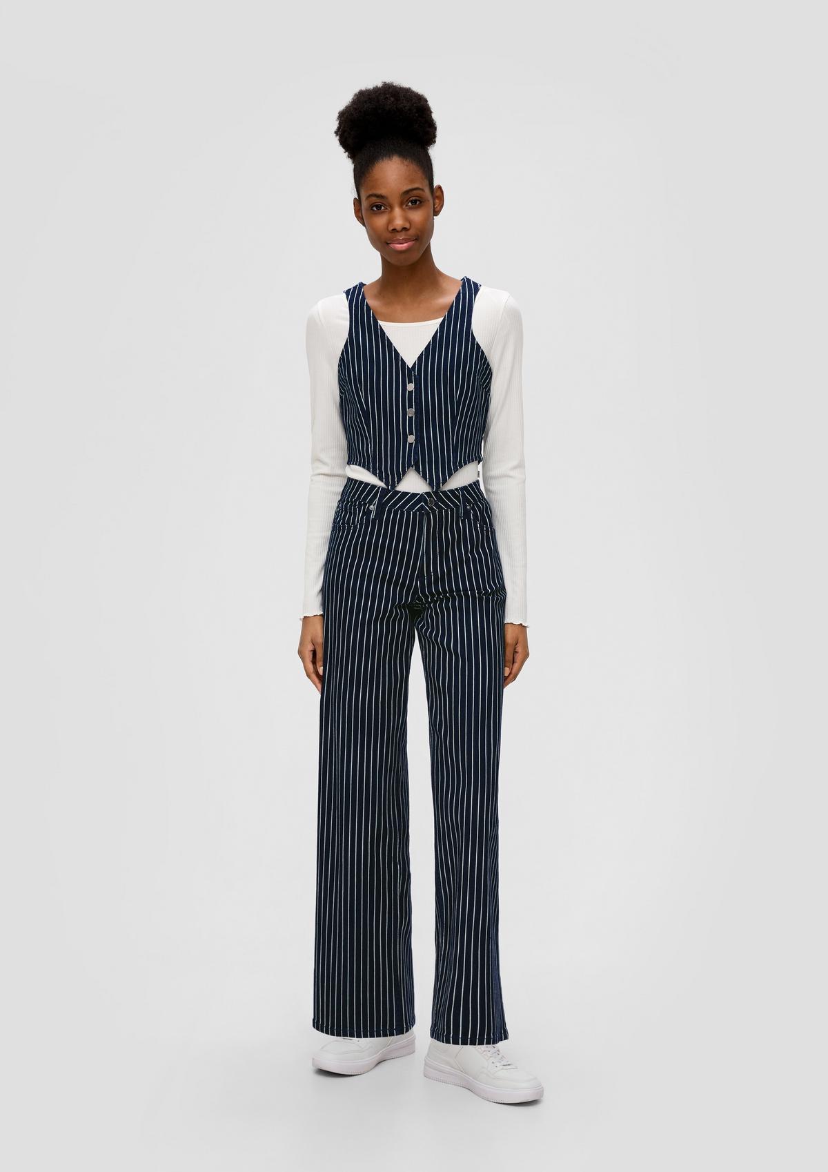 s.Oliver Relaxed fit: trousers with a wide leg