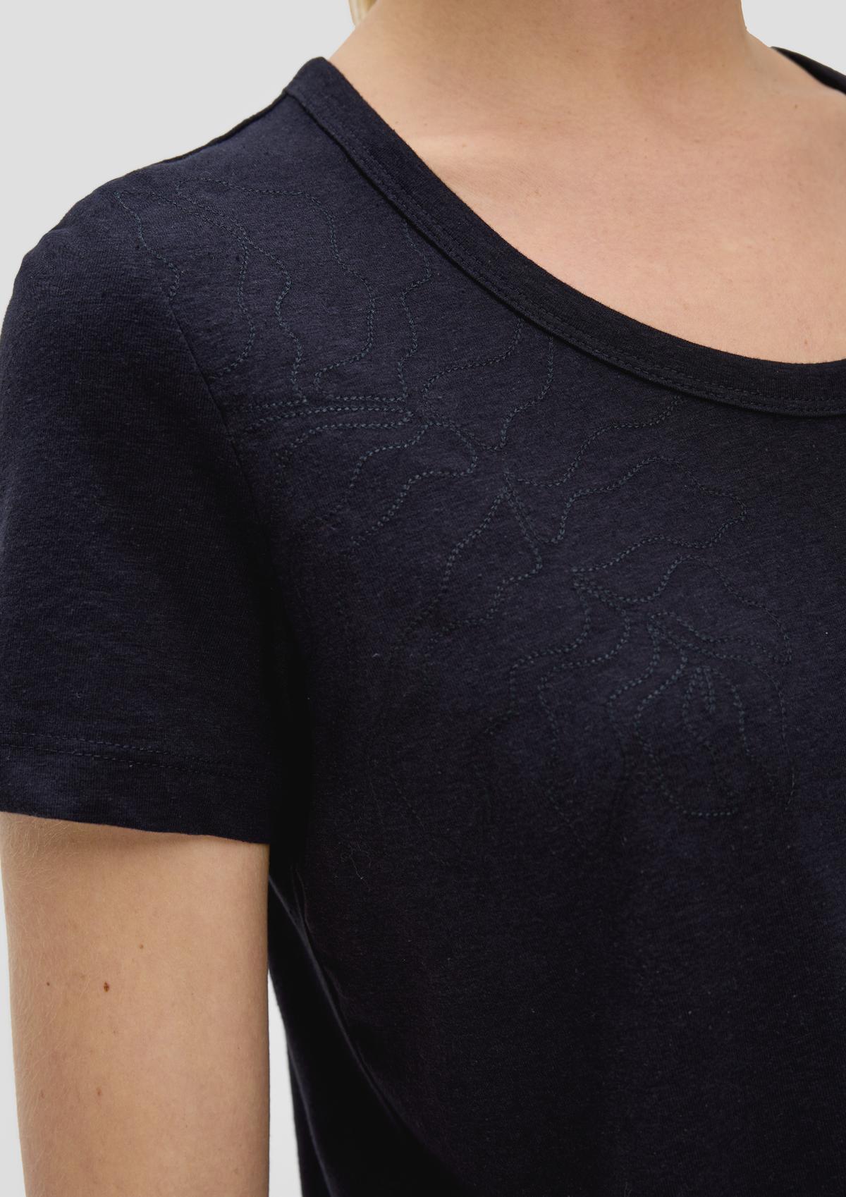 s.Oliver Embroidered T-shirt