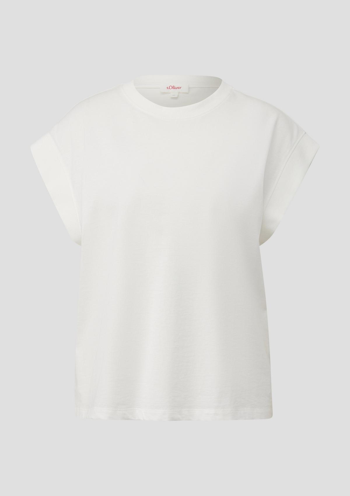 s.Oliver T-Shirt mit überschnittener Schulter