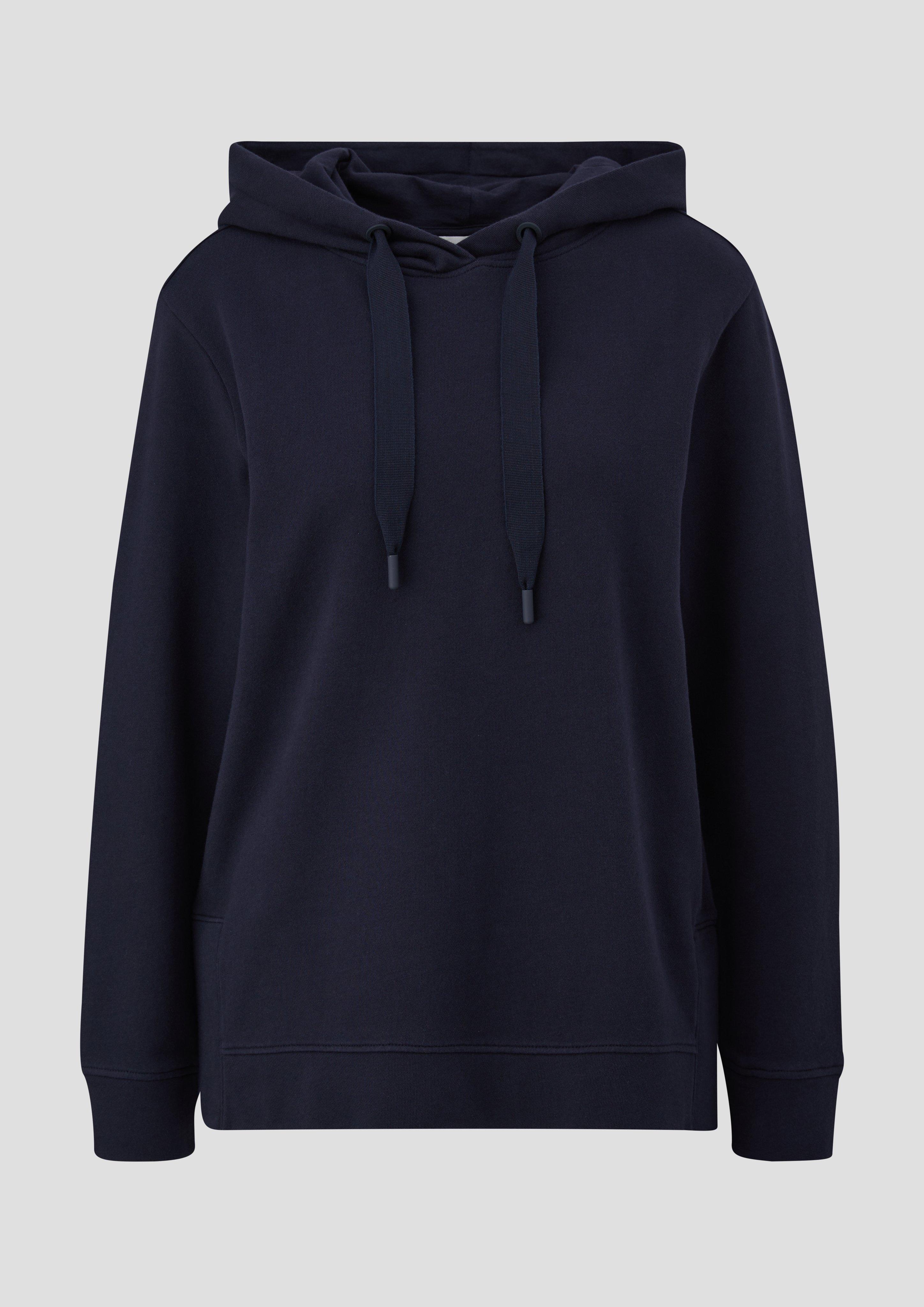 s.Oliver - Hoodie aus weicher Baumwolle, Damen, blau