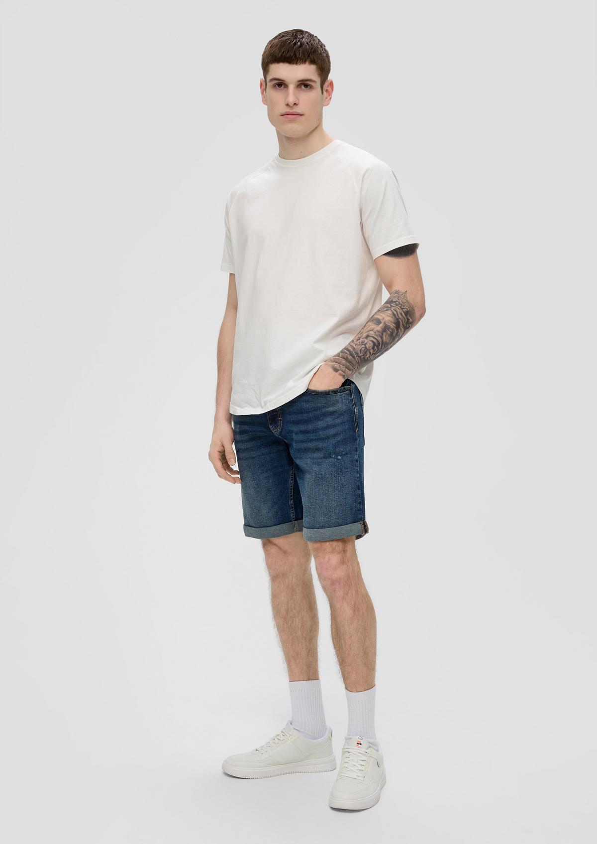 s.Oliver Bermuda Jeans John / Regular Fit / Mid Rise / Straight Leg