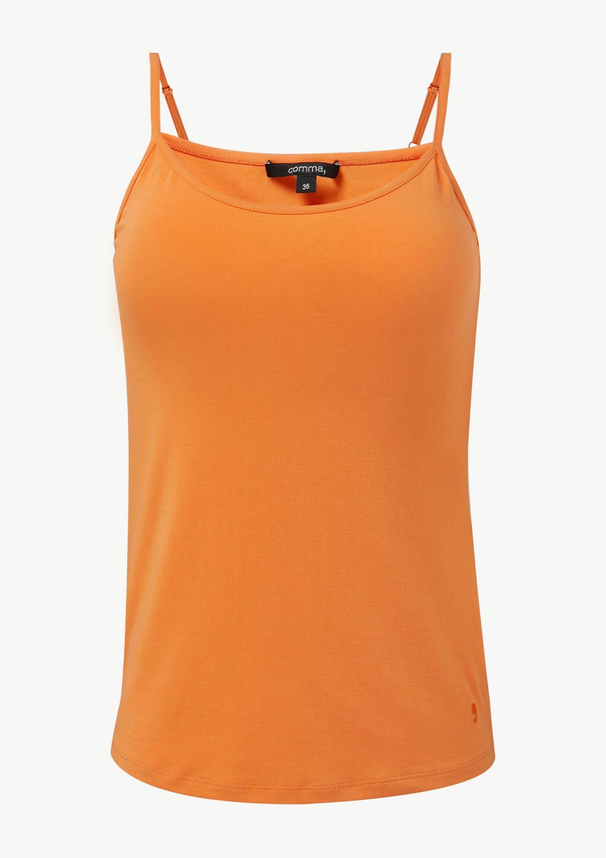 comma Stretchy top with spaghetti straps