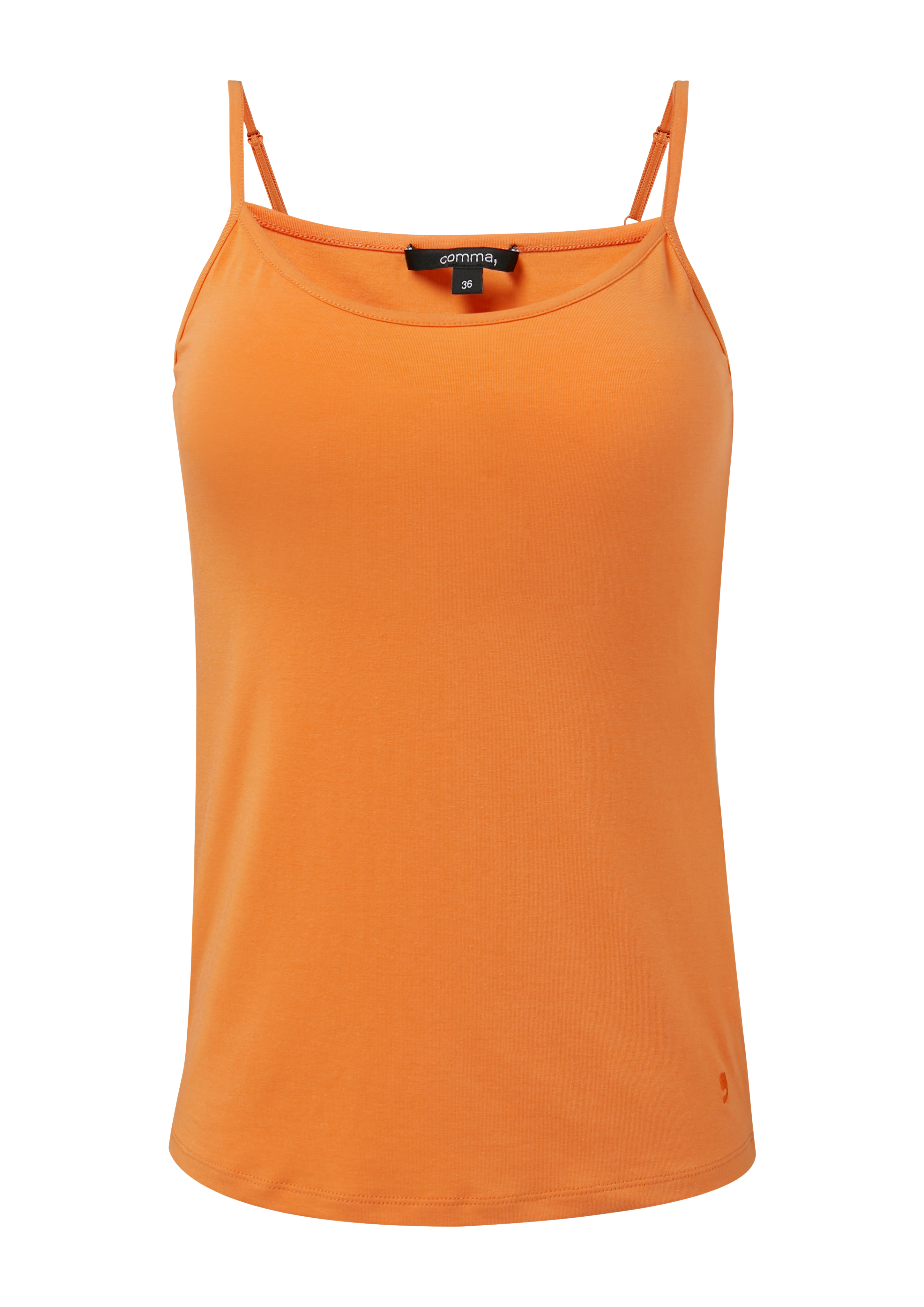 CAMICETTASNOB 売れ筋商品|||カミセッタスノーブ Tシャツ トップス レディース Tops Orange Stretchy top with spaghetti straps - Orange | SCAYLE