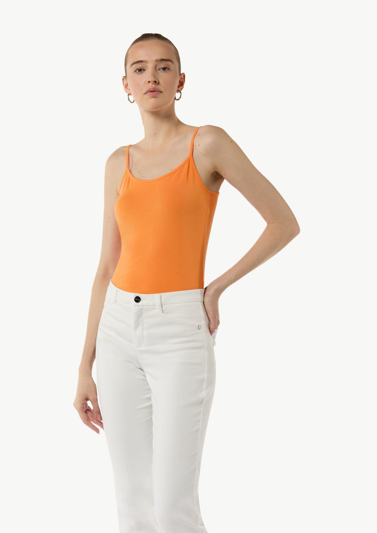 comma Stretchy top with spaghetti straps