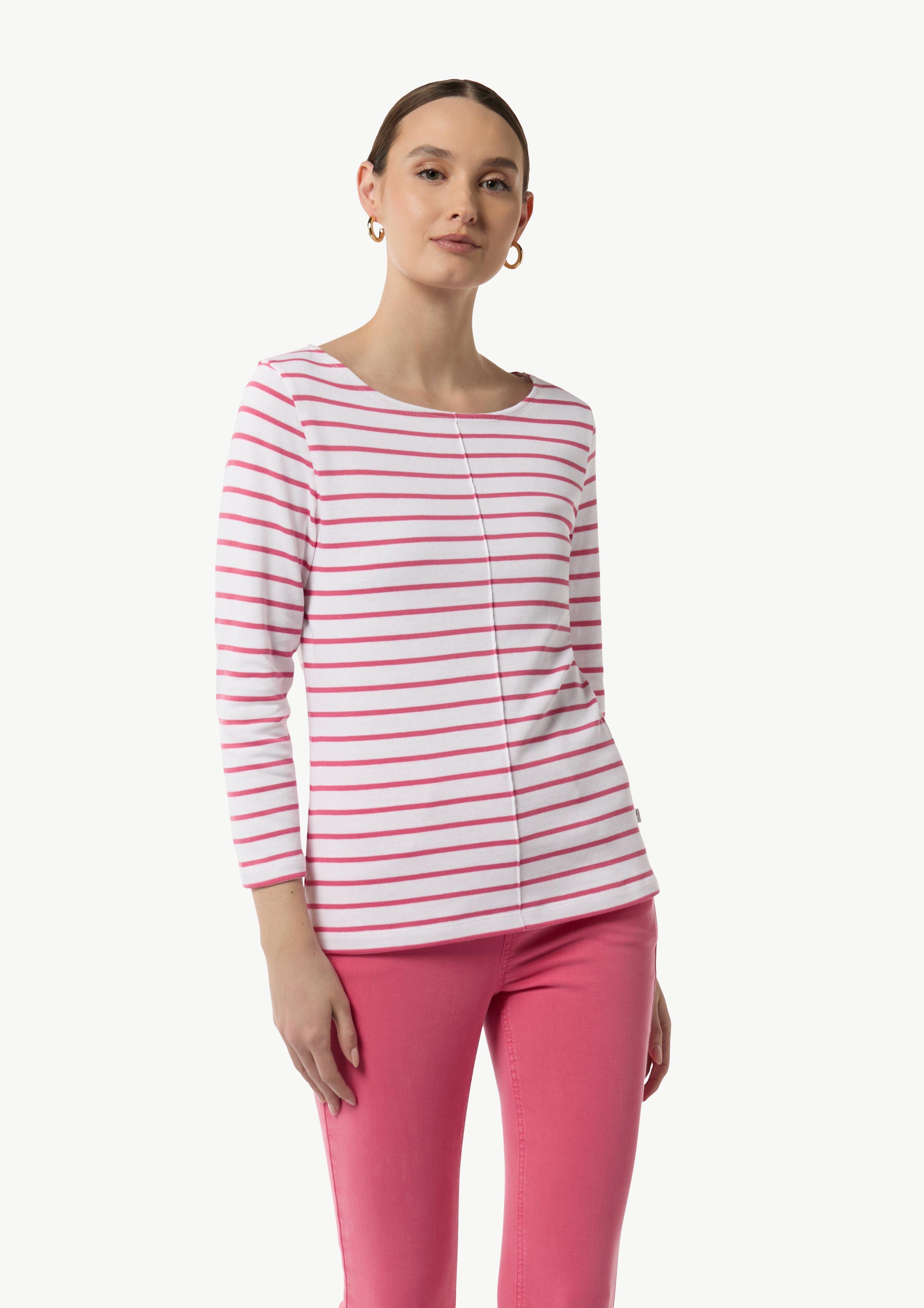 T-shirt with 3/4-length sleeves - Pink | SCAYLE