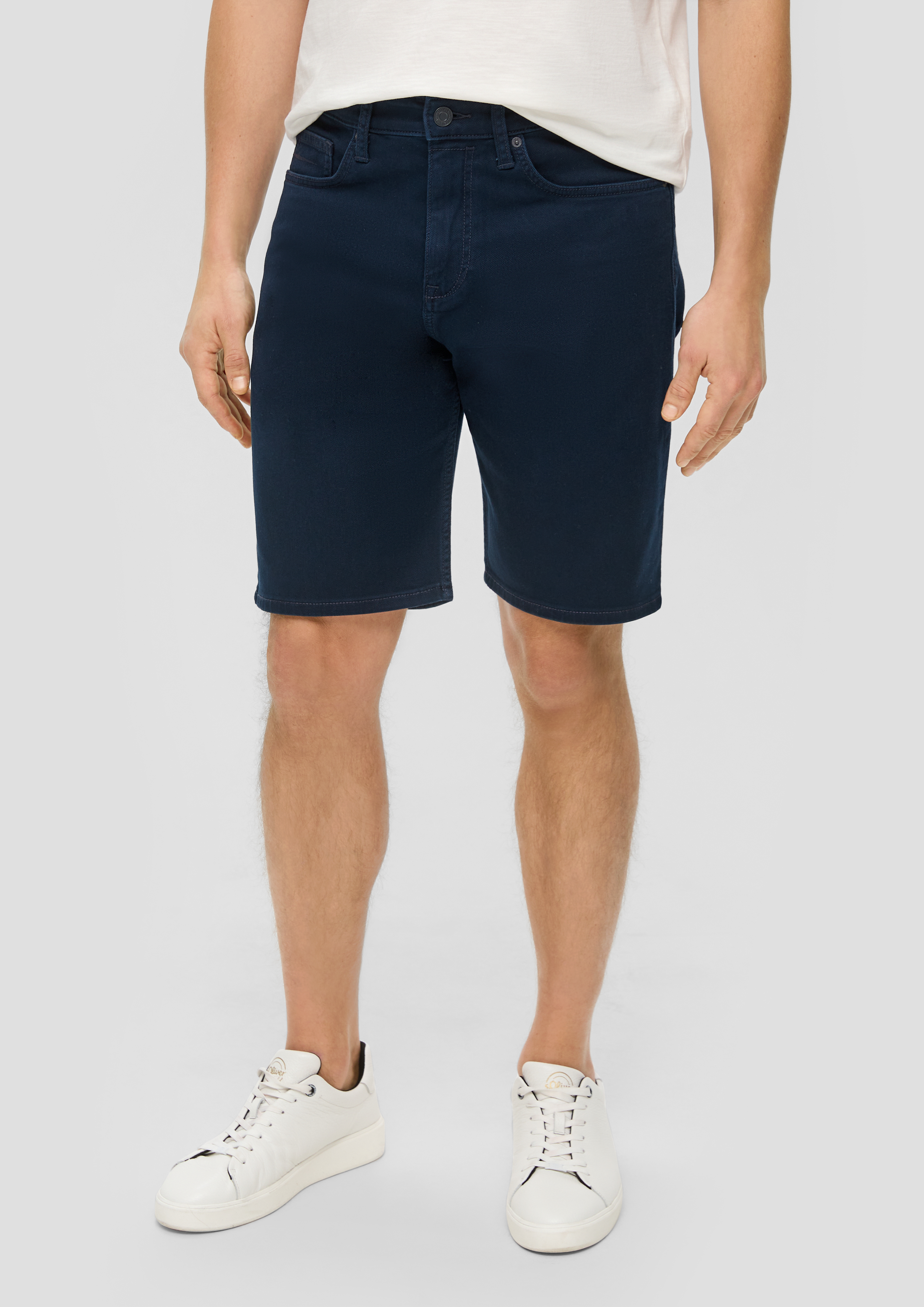 S.Oliver Jeans-Shorts / Regular Fit / High Rise / Straight Leg