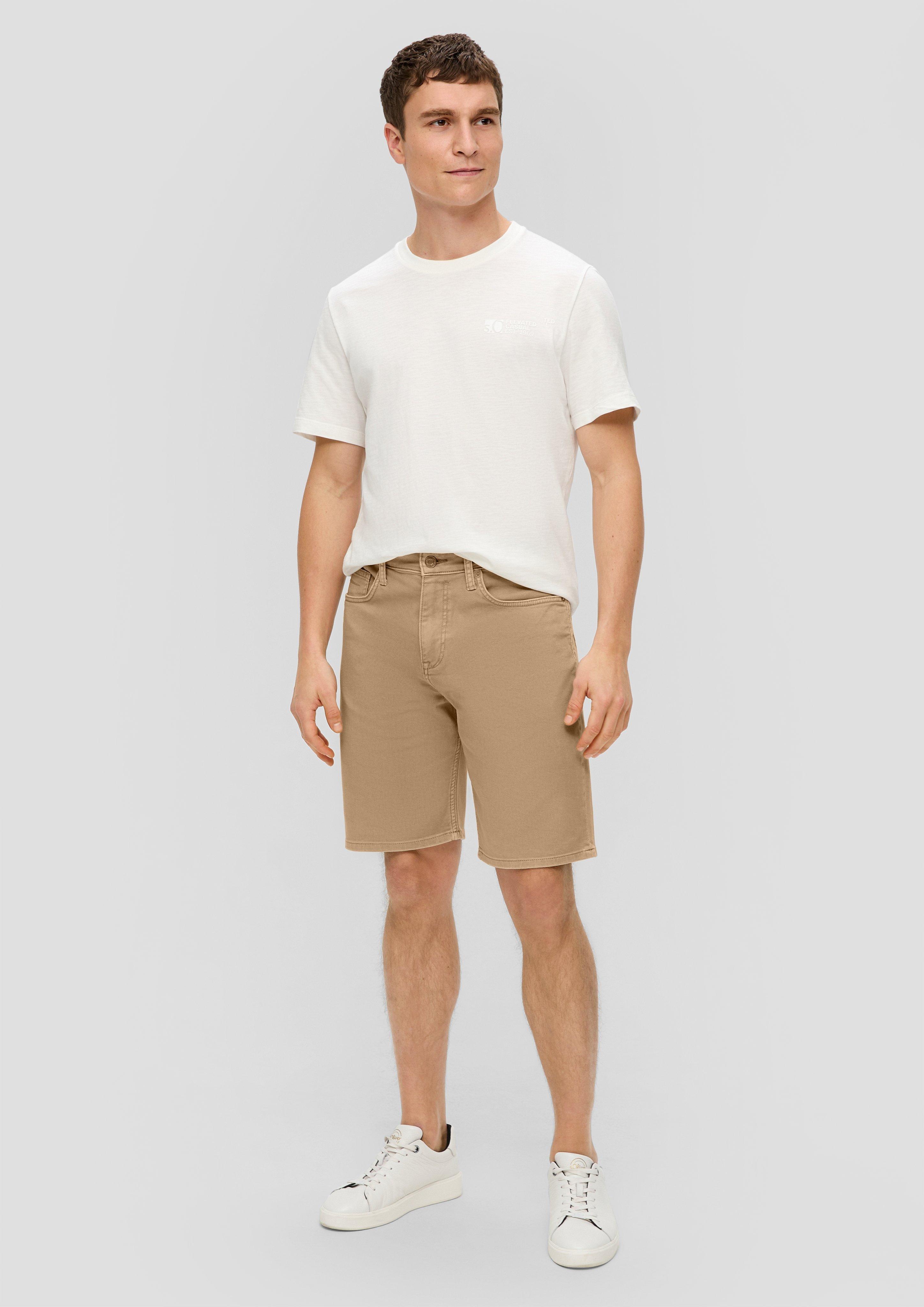 S.Oliver Jeans-Shorts / Regular Fit / High Rise / Straight Leg