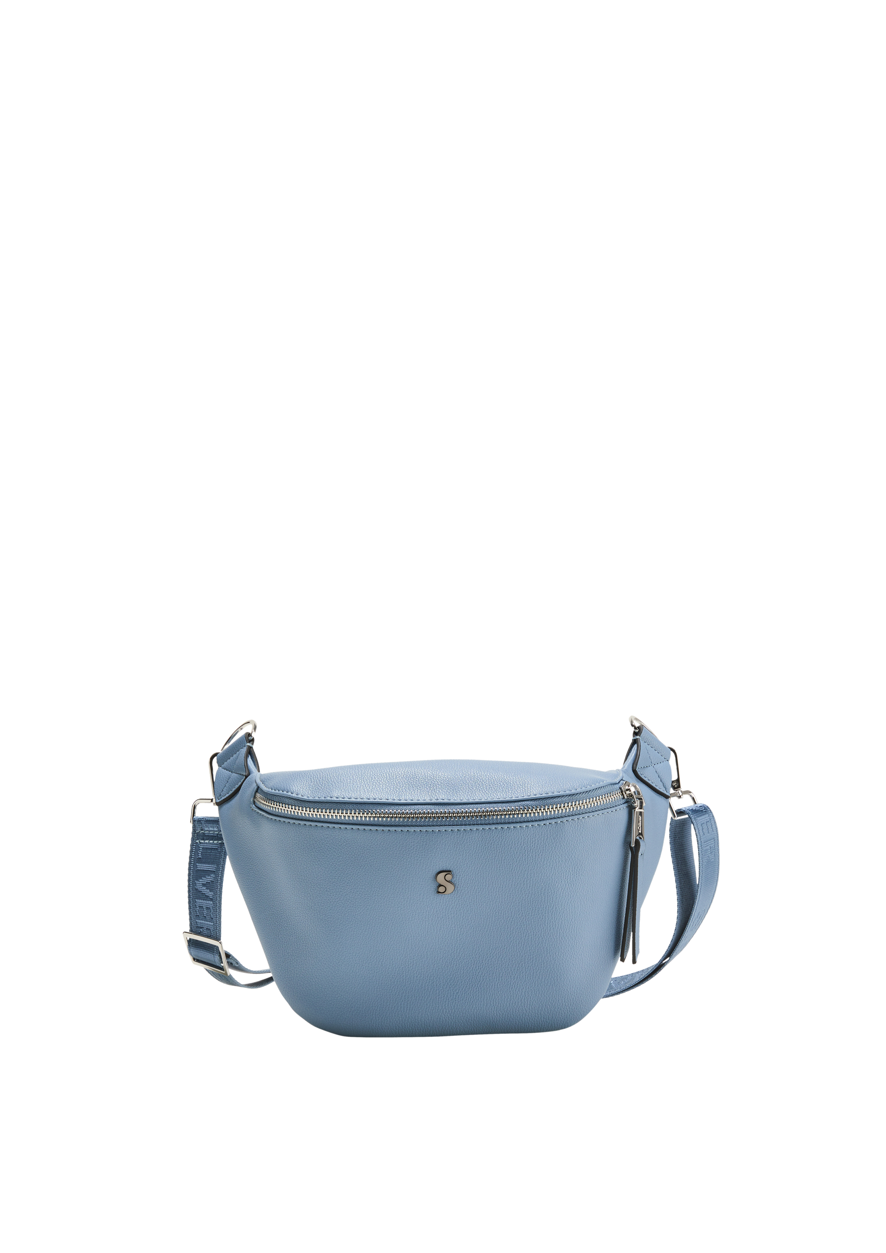 s.Oliver - Crossbody-Bag mit abnehmbarem Schultergurt, Damen, blau
