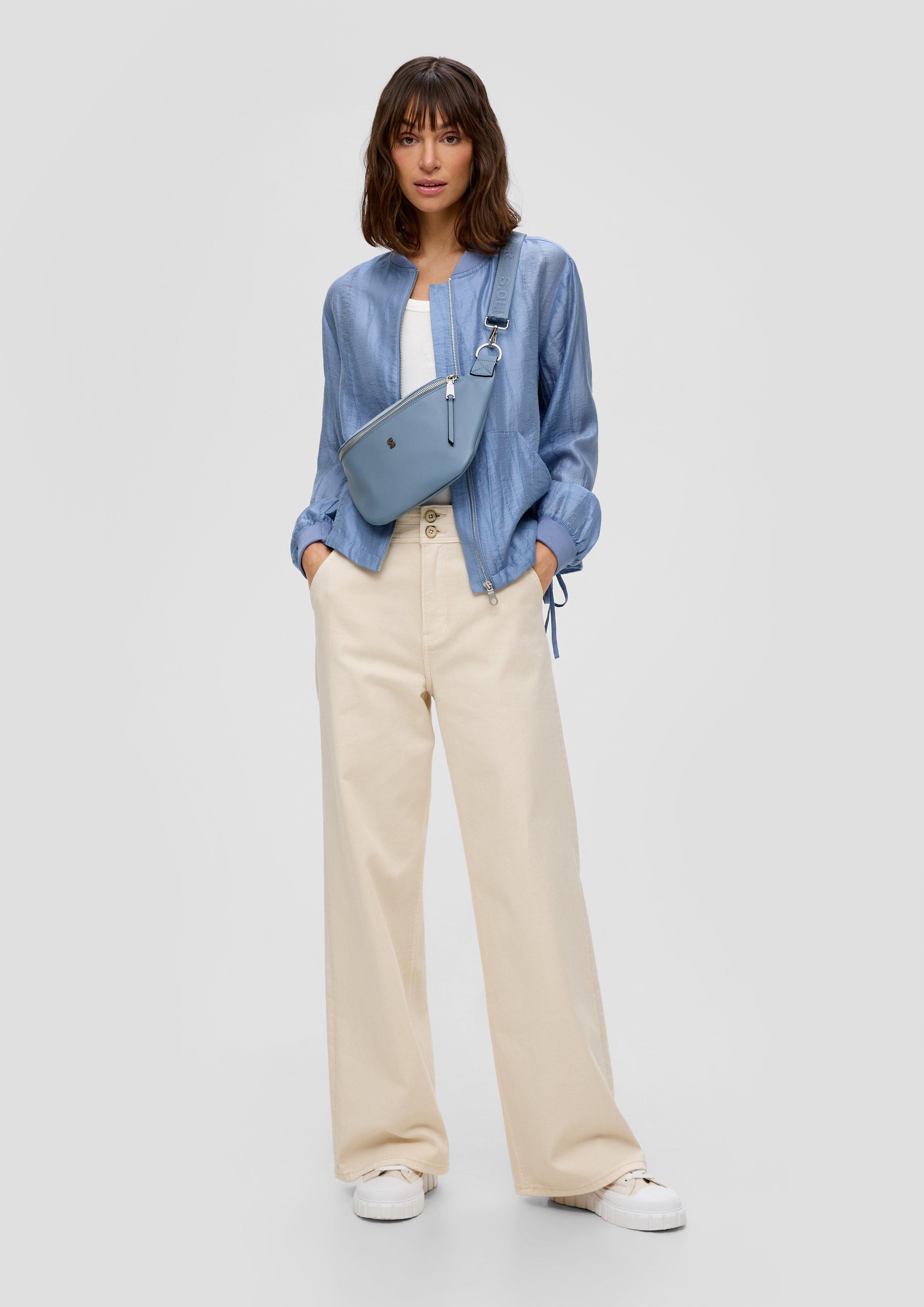 Crossbody-Bag mit abnehmbarem Schultergurt - blassblau | s.Oliver 