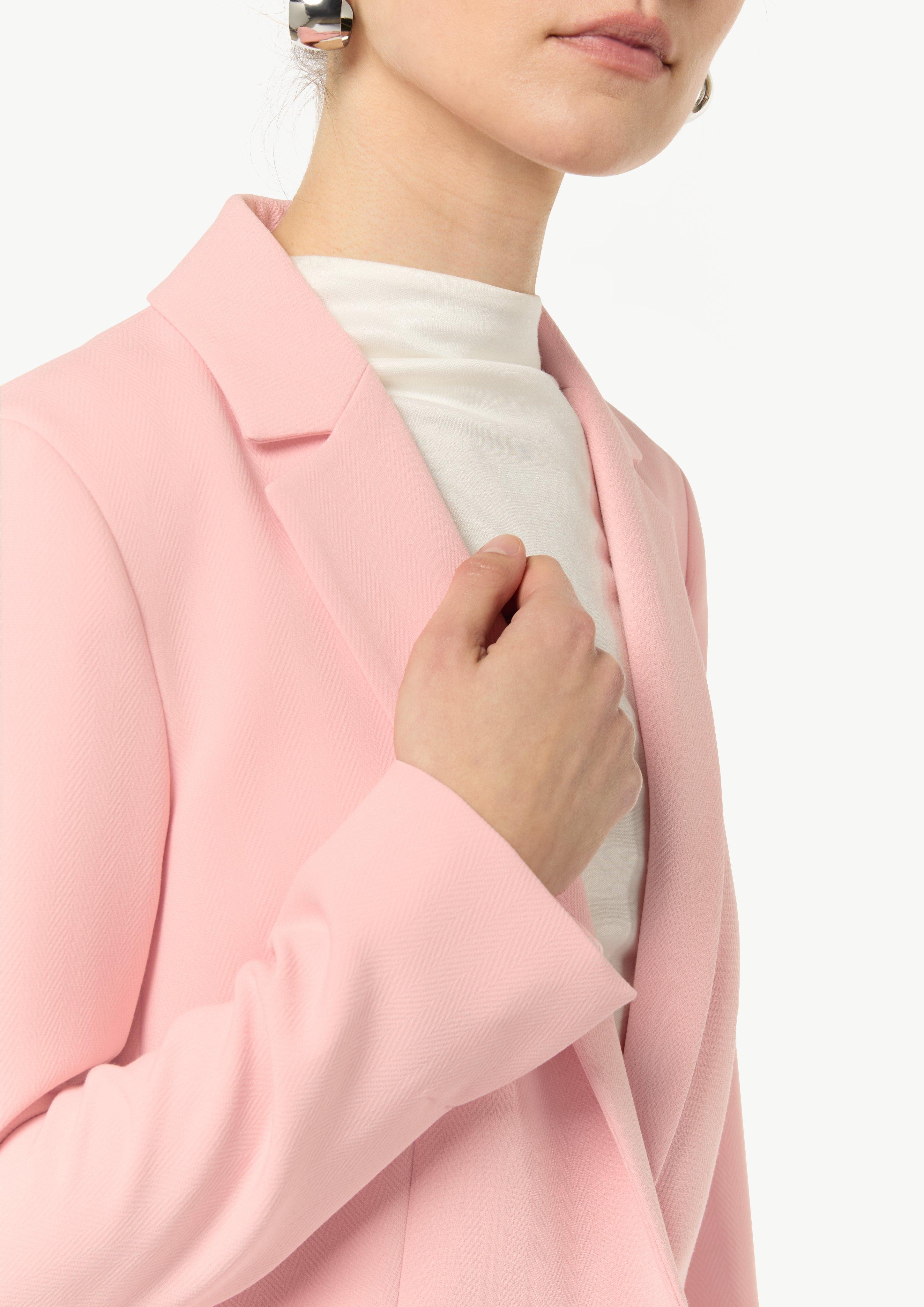 Blazer COMMA Femme Taille 36 Gris à Rayures - Occasion Très Bon état, Style Professionnel