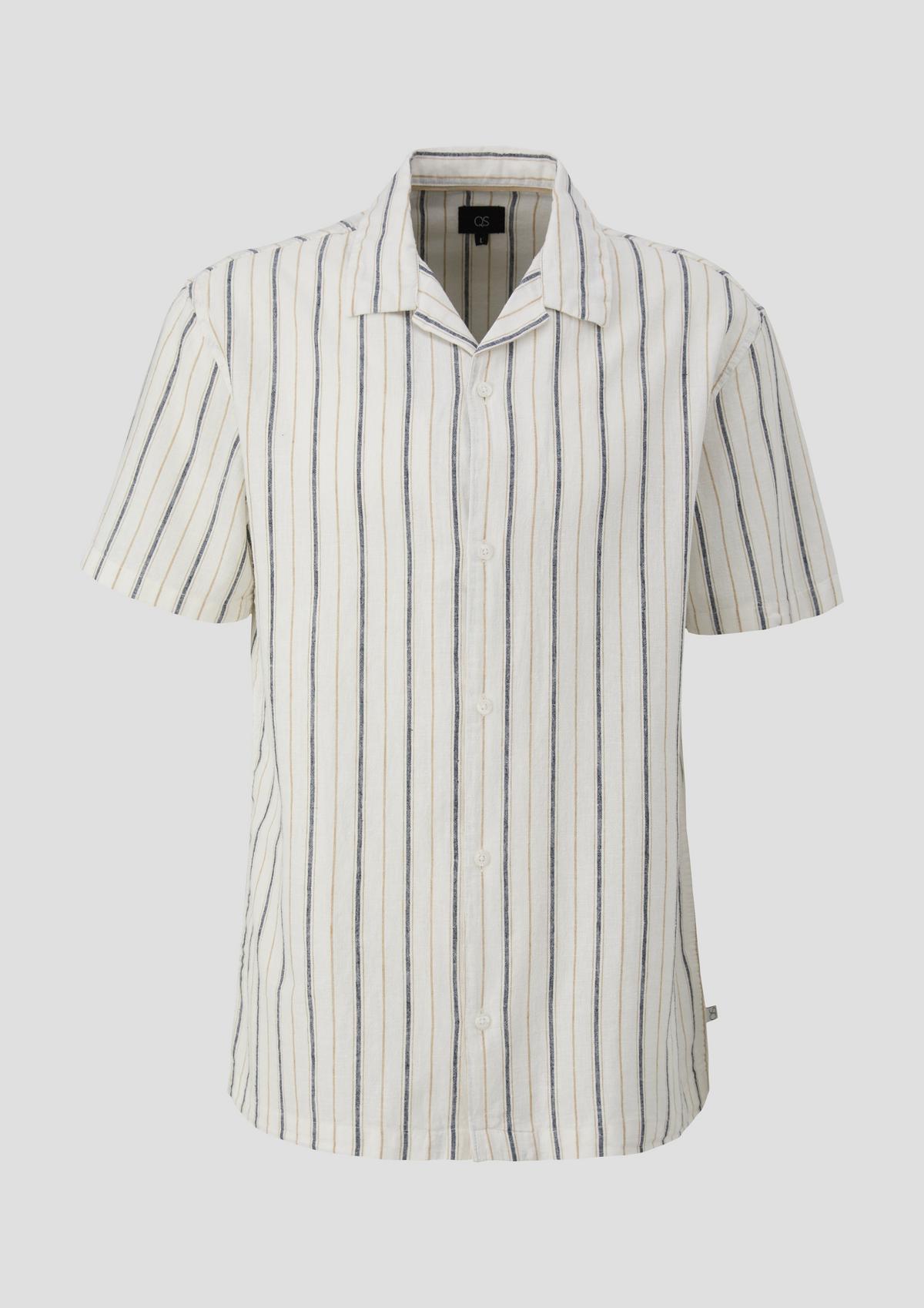 s.Oliver Overhemd van een linnenmix