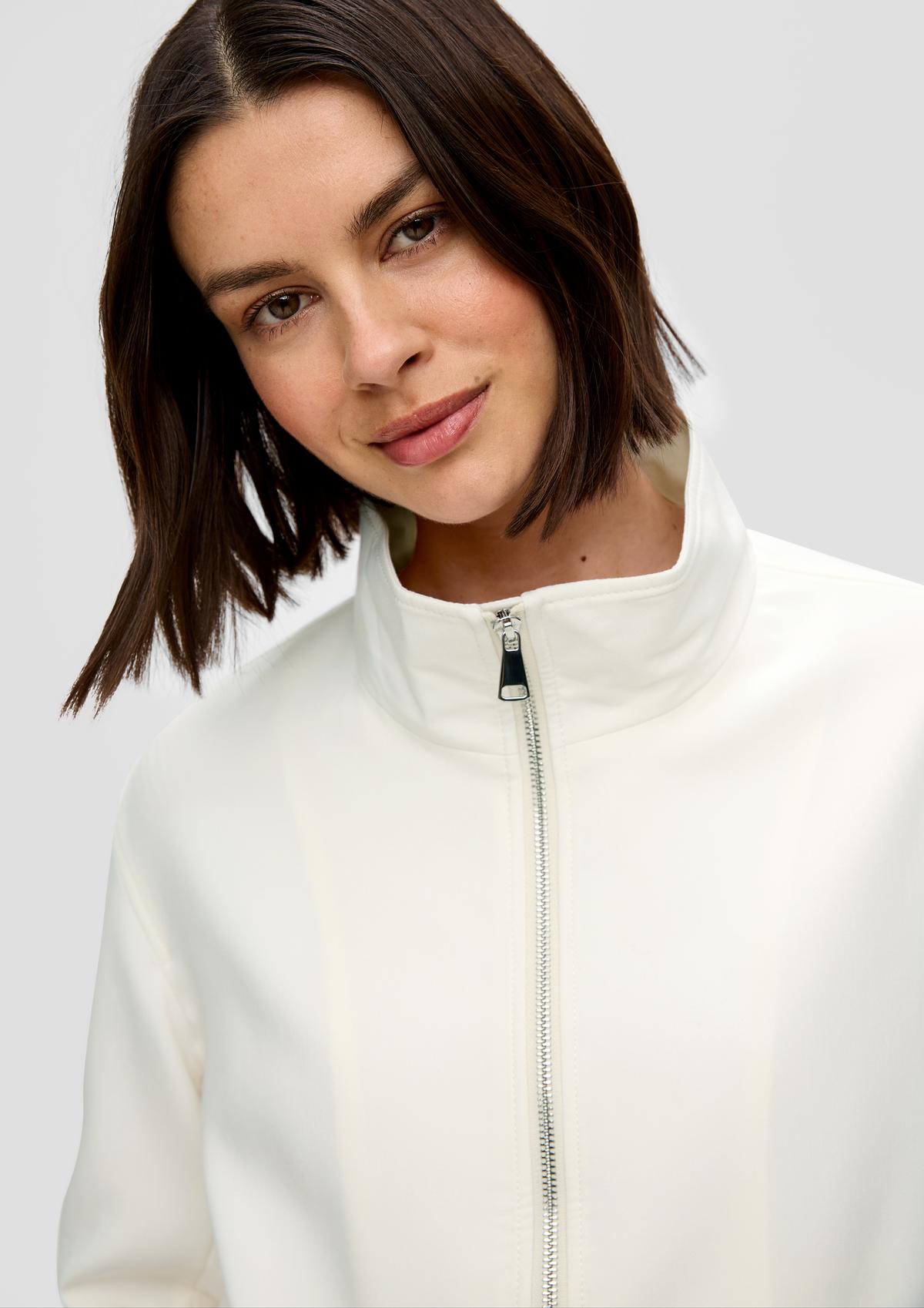 s.Oliver Jacket with a stand-up collar