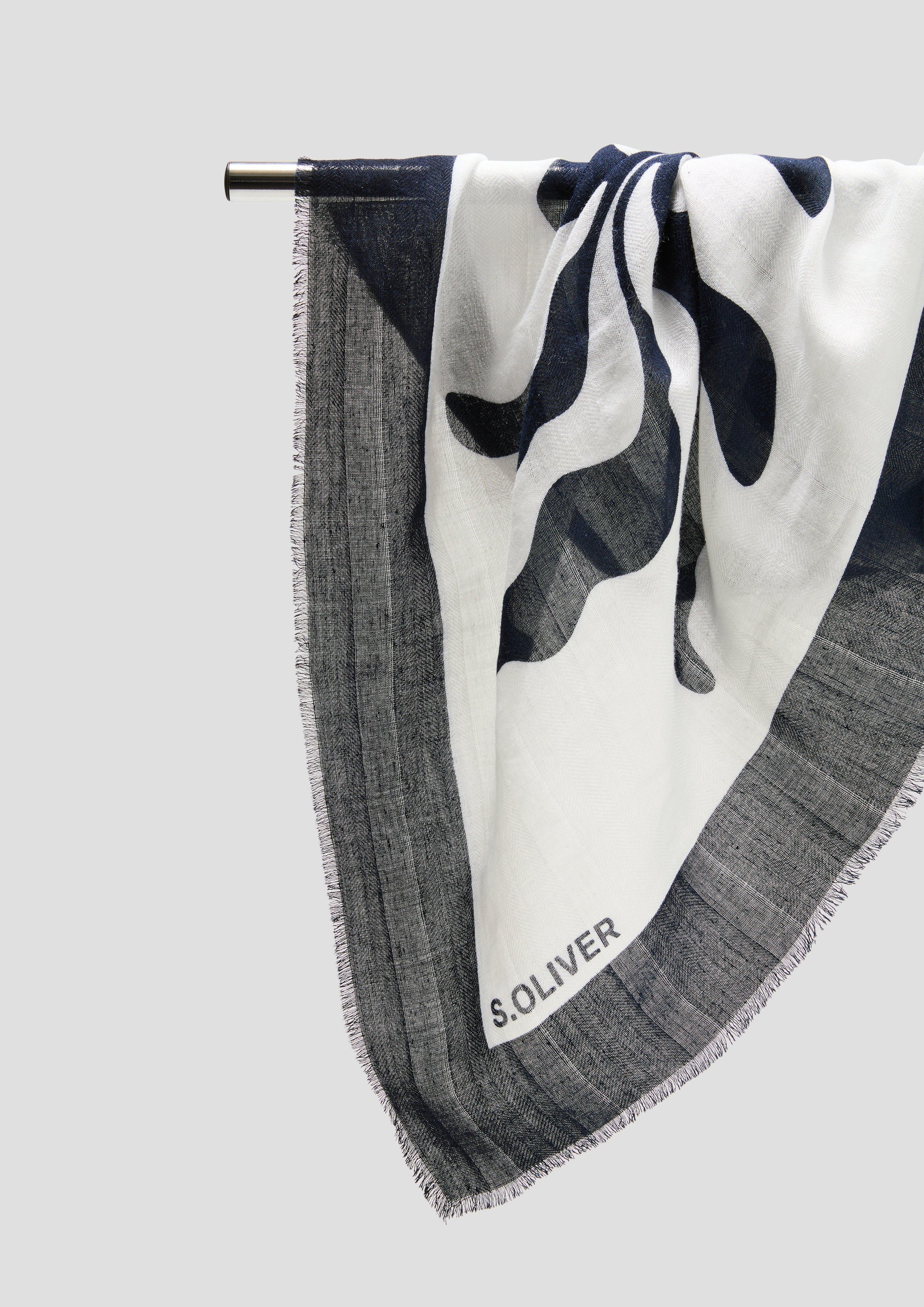 s.Oliver Tuch mit All-over-Muster