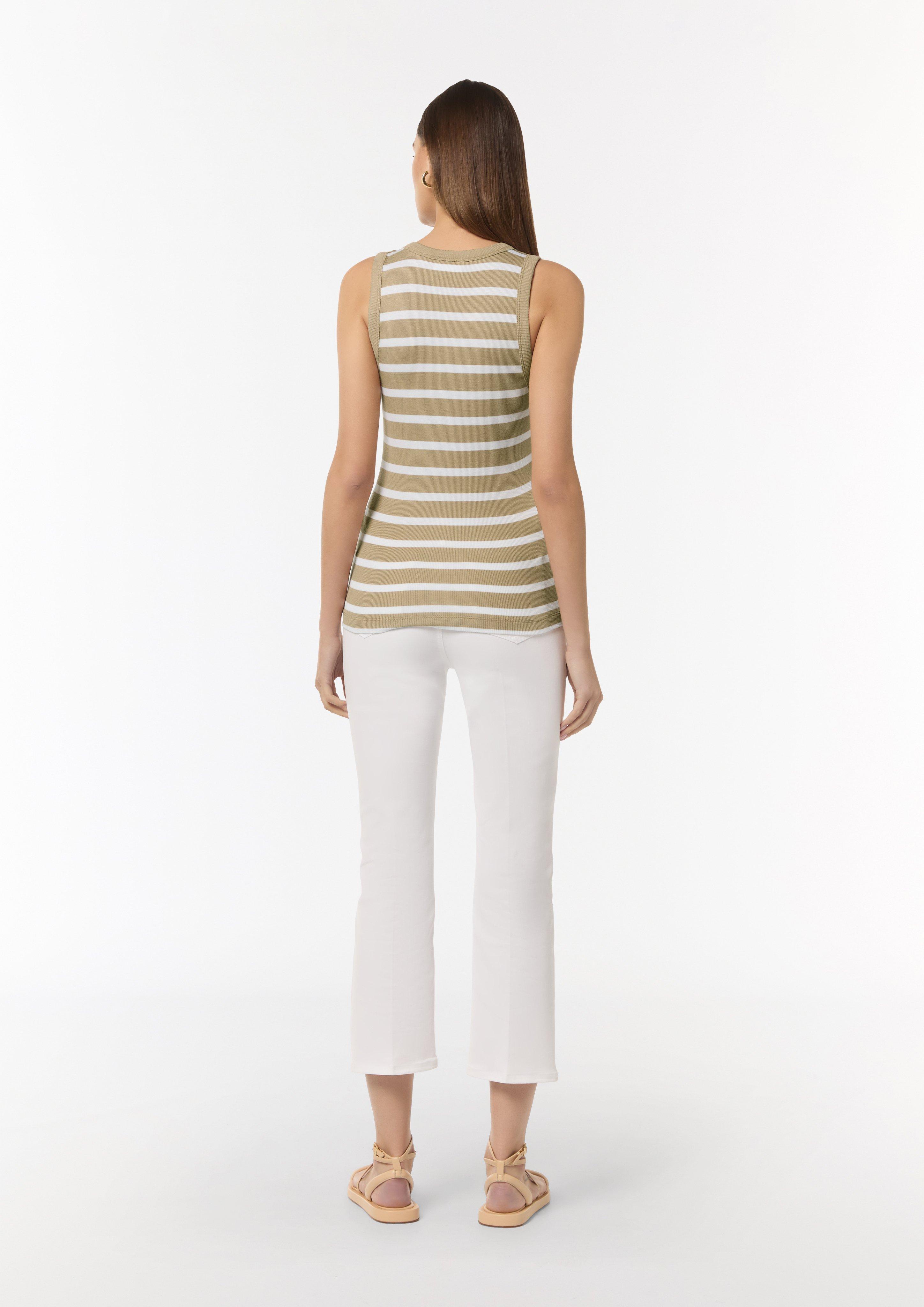 Top aus Viskosemix - sandstein | Comma