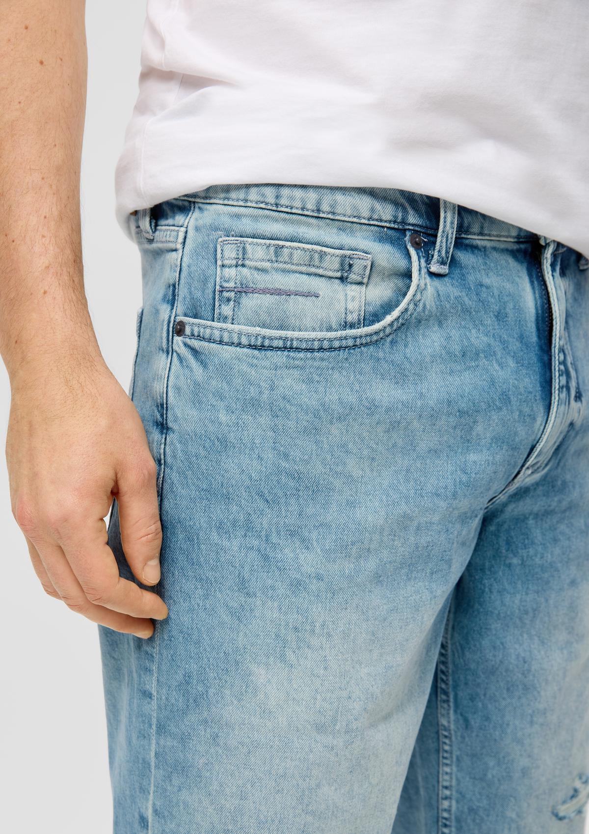 s.Oliver Jeans-Shorts / Regular Fit / Mid Rise / Slim Leg