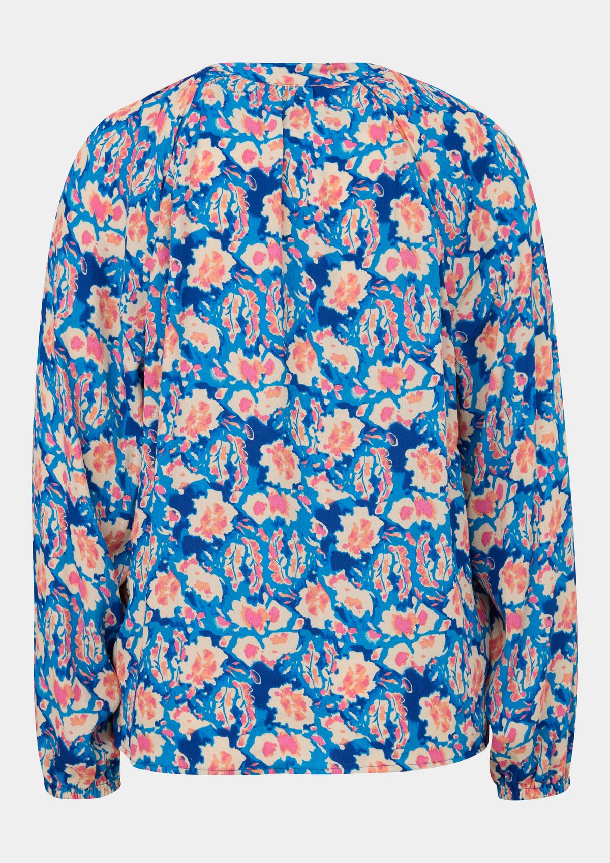 comma Long sleeve blouse with an all-over print