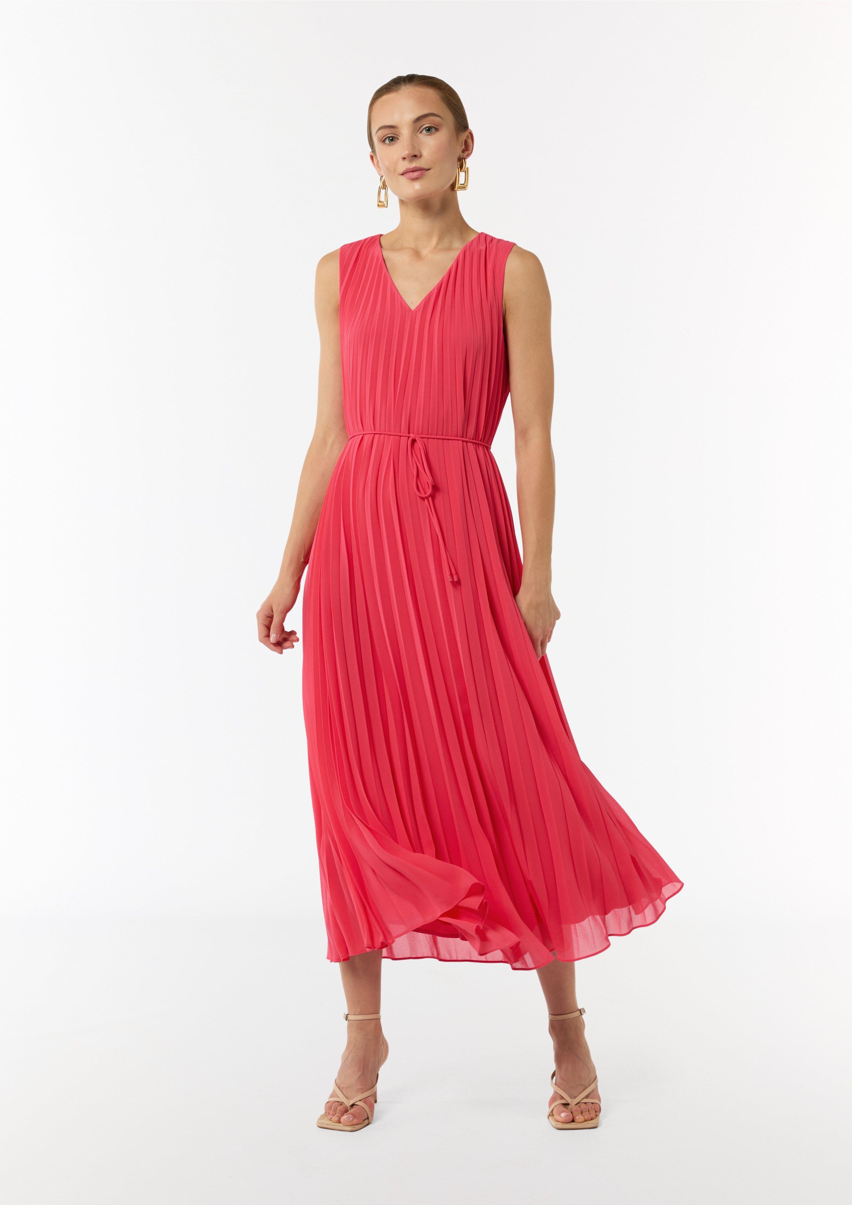 Ameri VINTAGE】FUDE ART PLEATS DRESS｜ワンピース