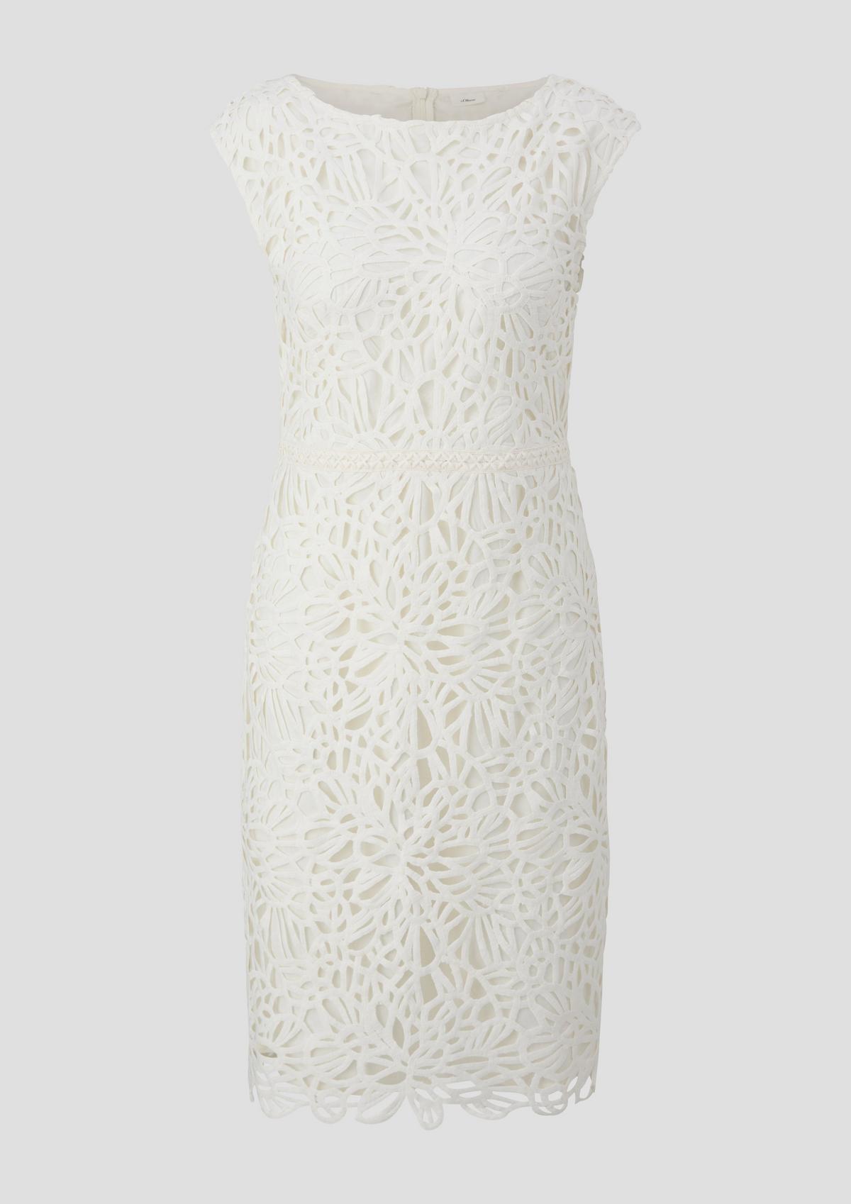 s.Oliver Fitted lace dress