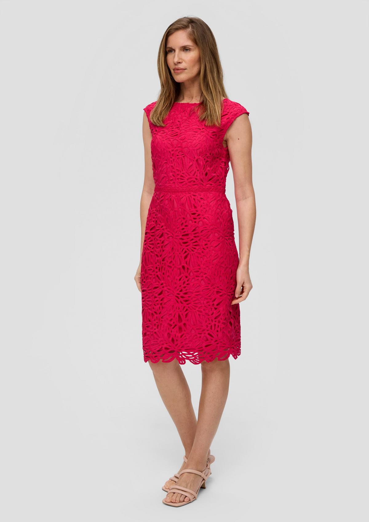 s.Oliver Fitted lace dress