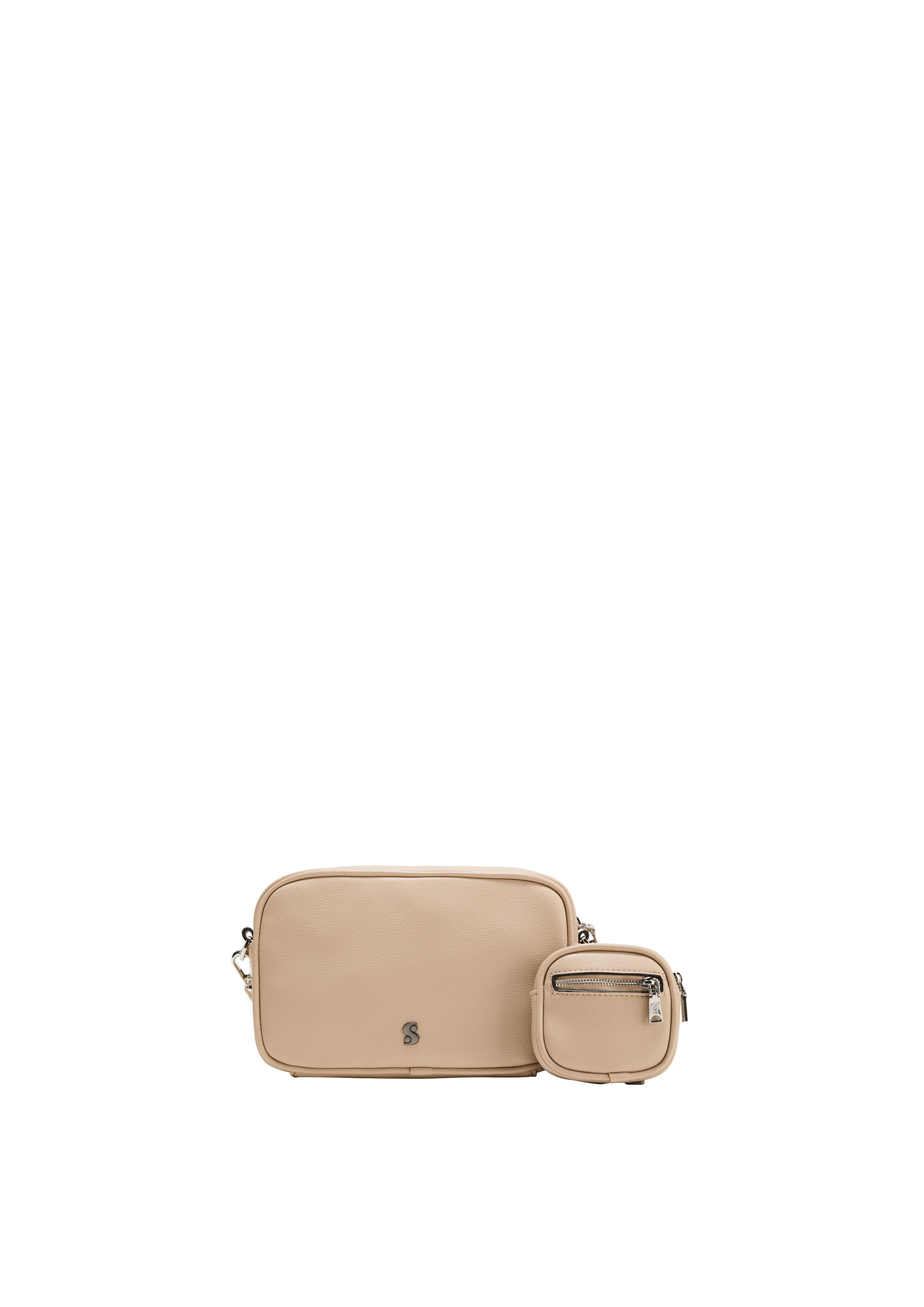 s.Oliver - Tasche mit abnehmbarem Schultergurt, Damen, Beige