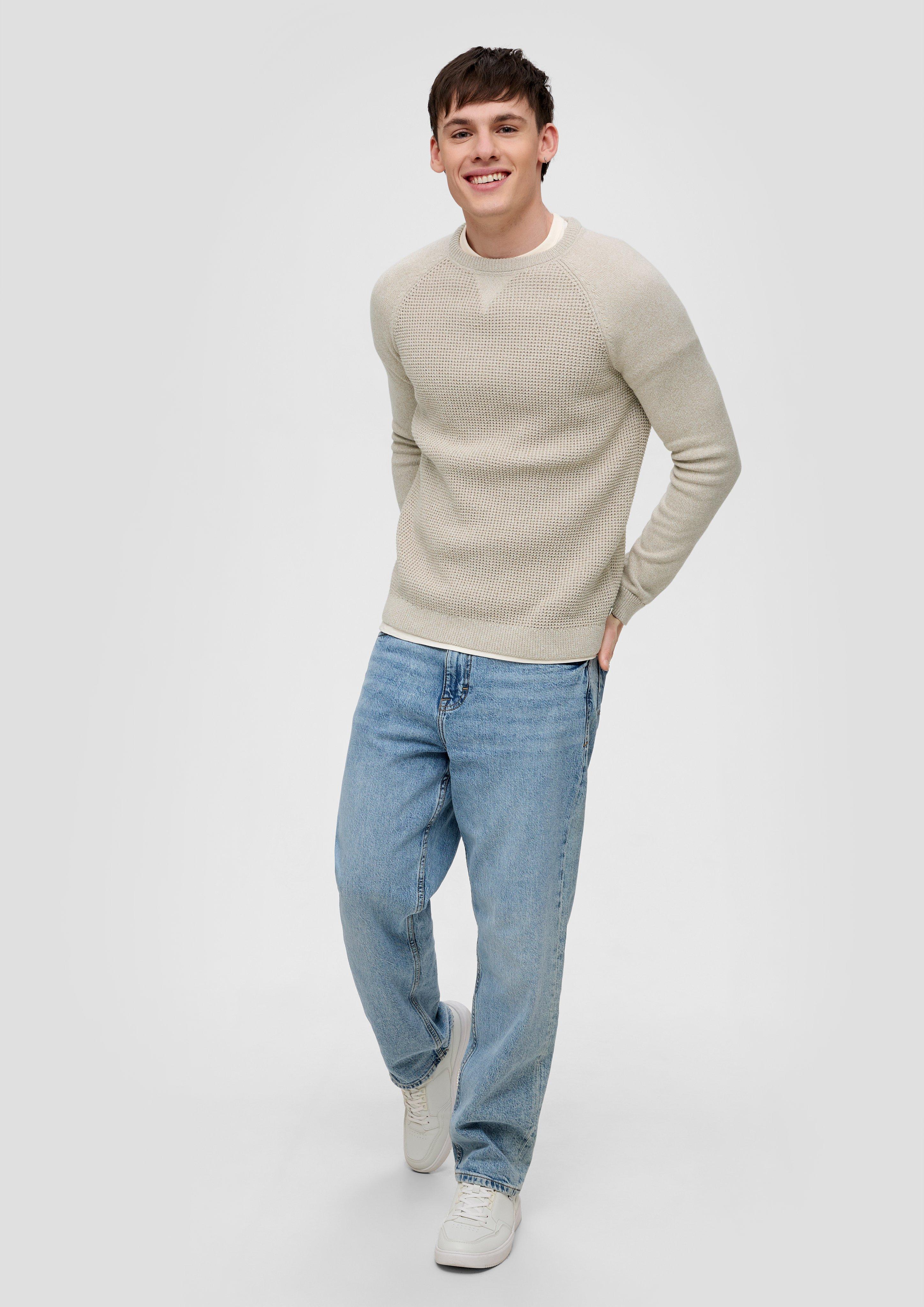 Produktbild von S.Oliver Cabanjacke Mit Raglanärmeln Und Streifenfutter 2160422 Ab 46
