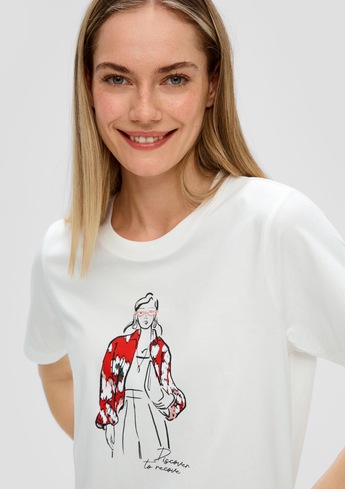 s.Oliver T-shirt imprimé à col rond