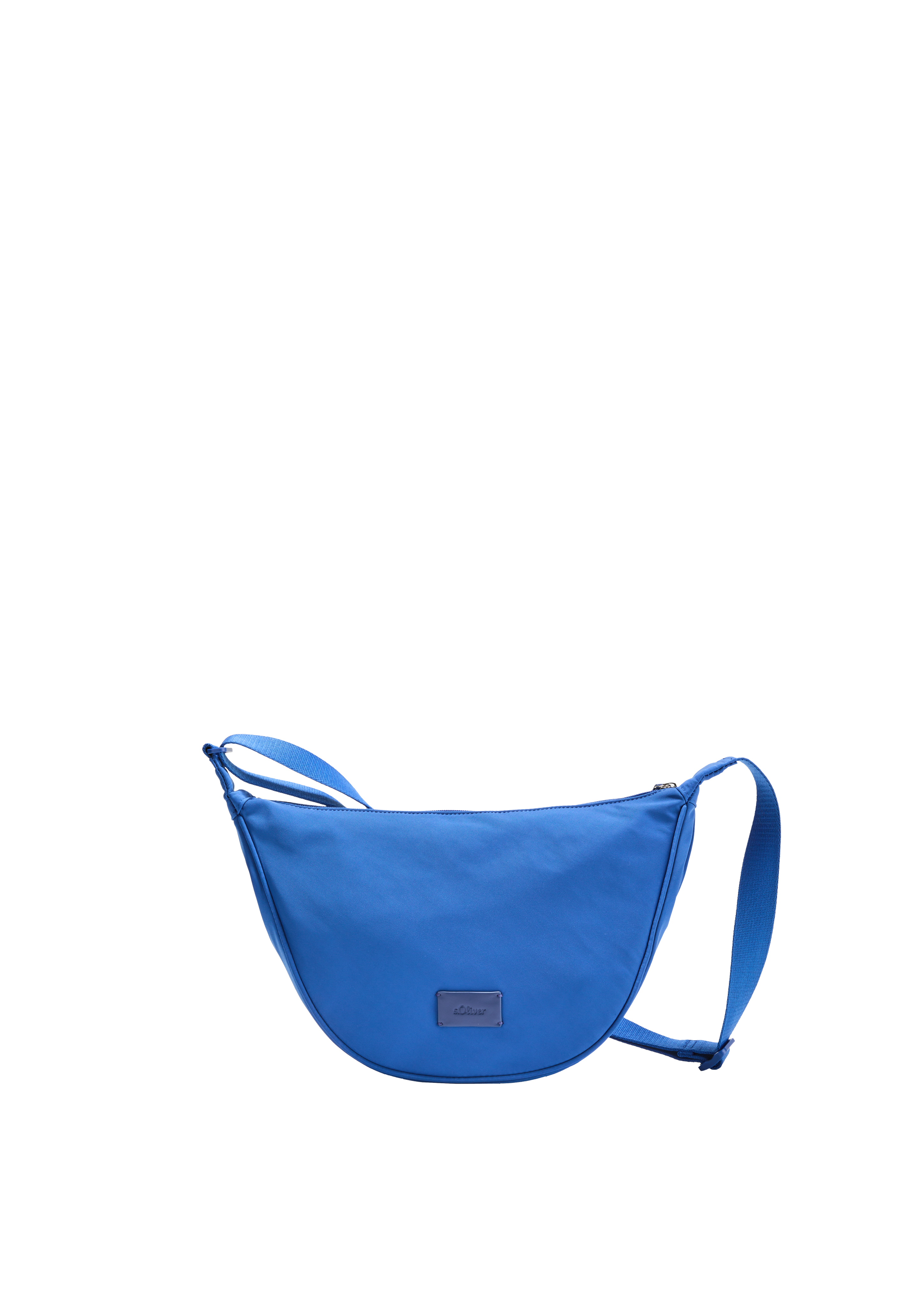 s.Oliver - Hobo-Bag aus Nylon, Damen, blau