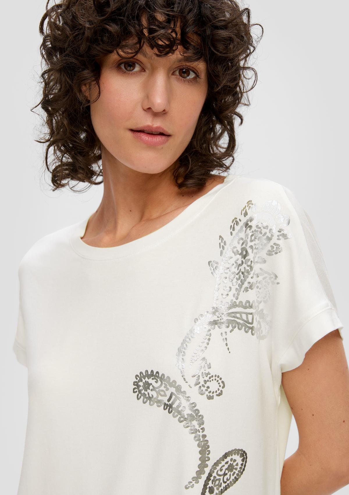 s.Oliver T-shirt with sequins