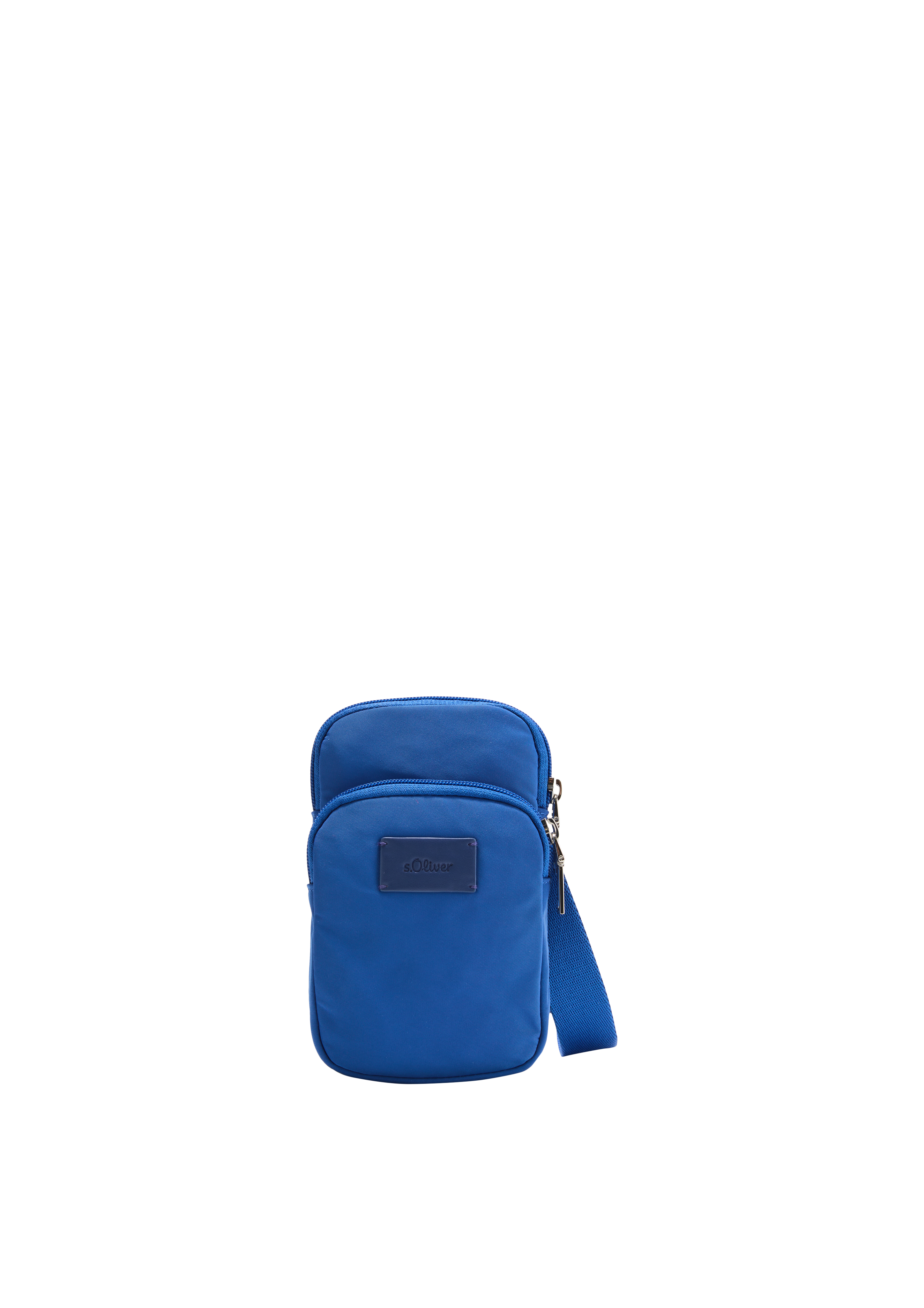 s.Oliver - Handytasche aus Nylon, Damen, blau