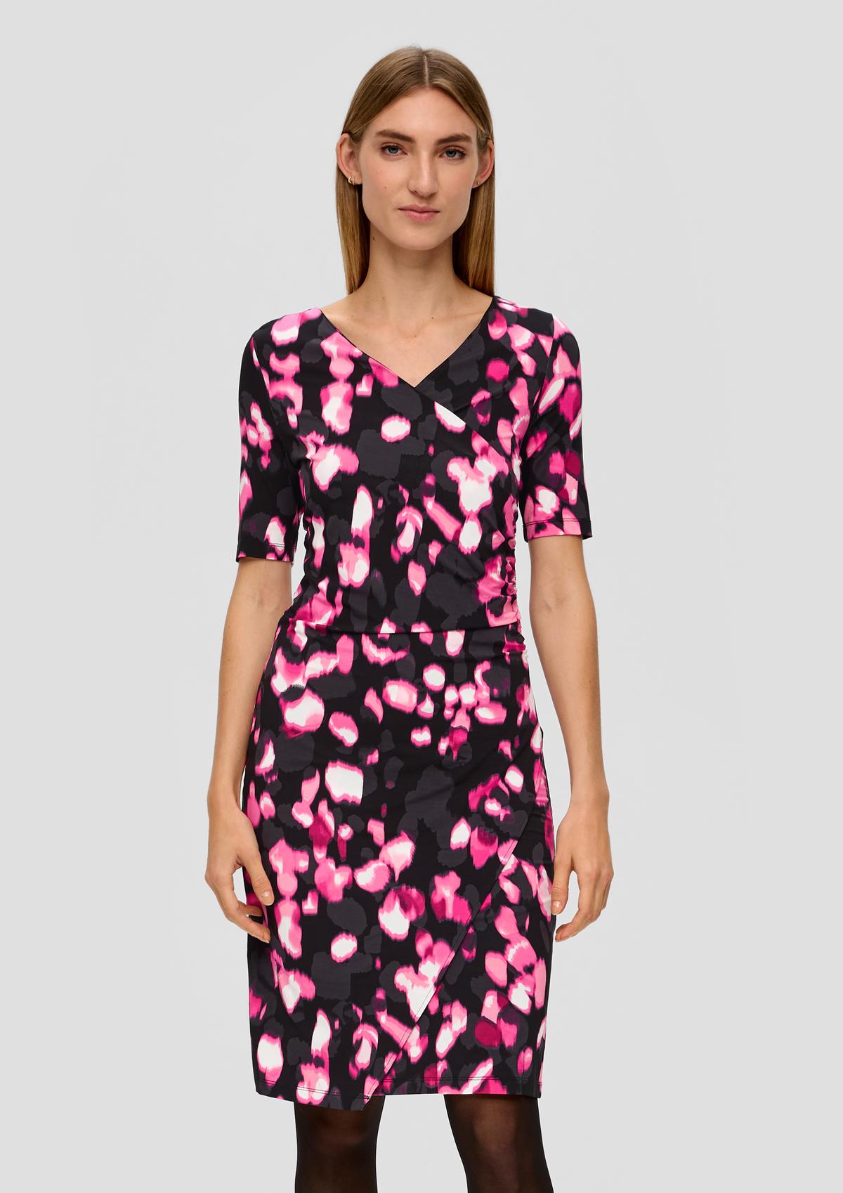 s.Oliver Jersey dress with draping