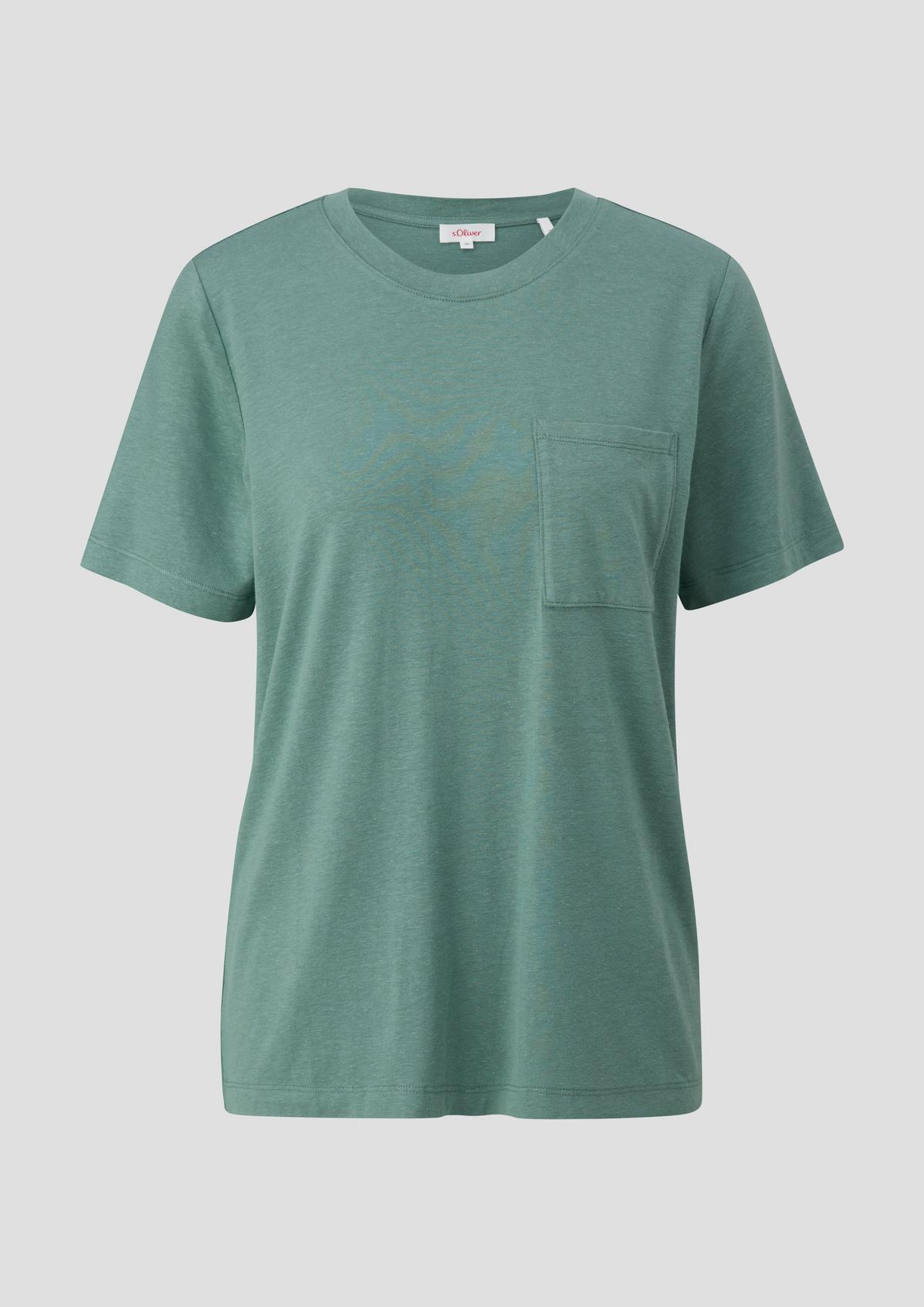 s.Oliver T-shirt à poche-poitrine
