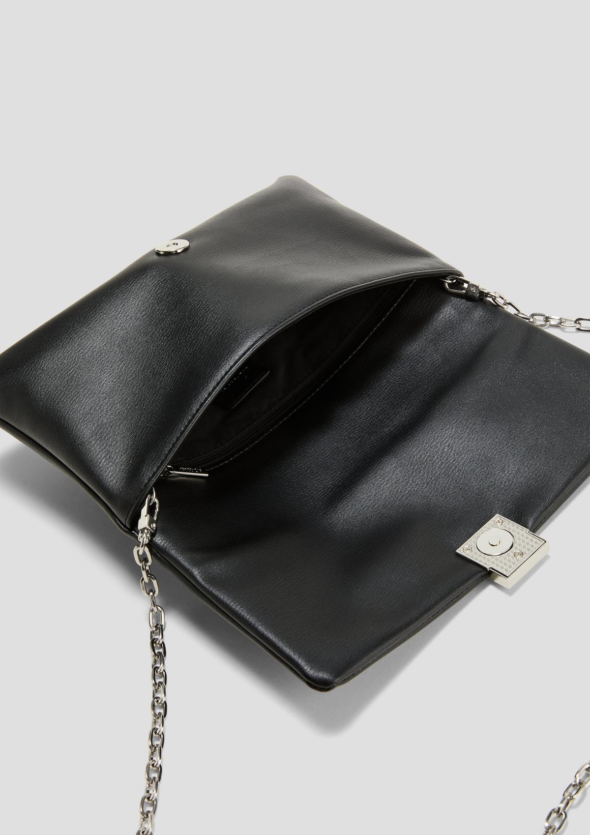 s.Oliver Small faux leather clutch