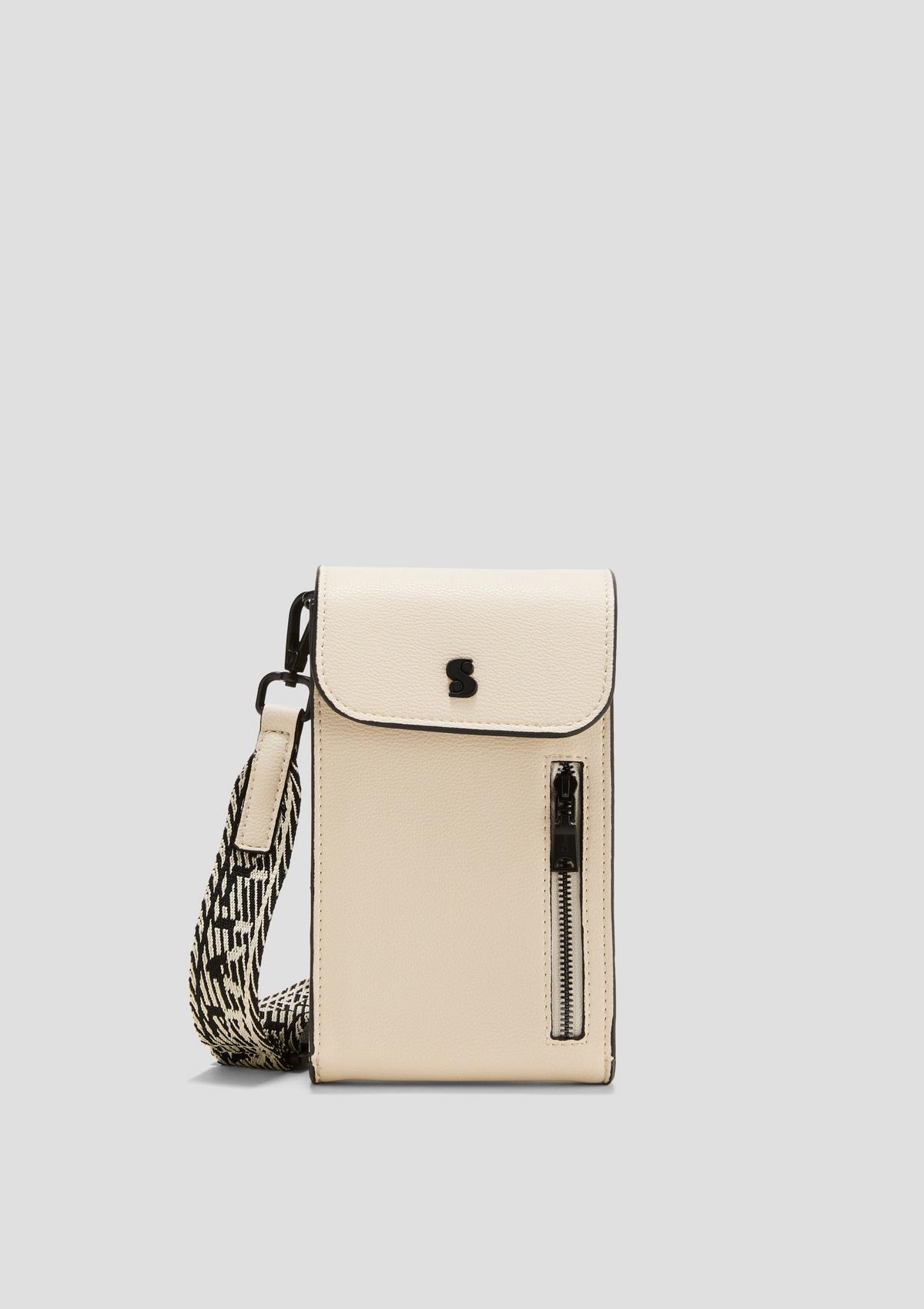 s.Oliver Mobile phone bag in faux leather